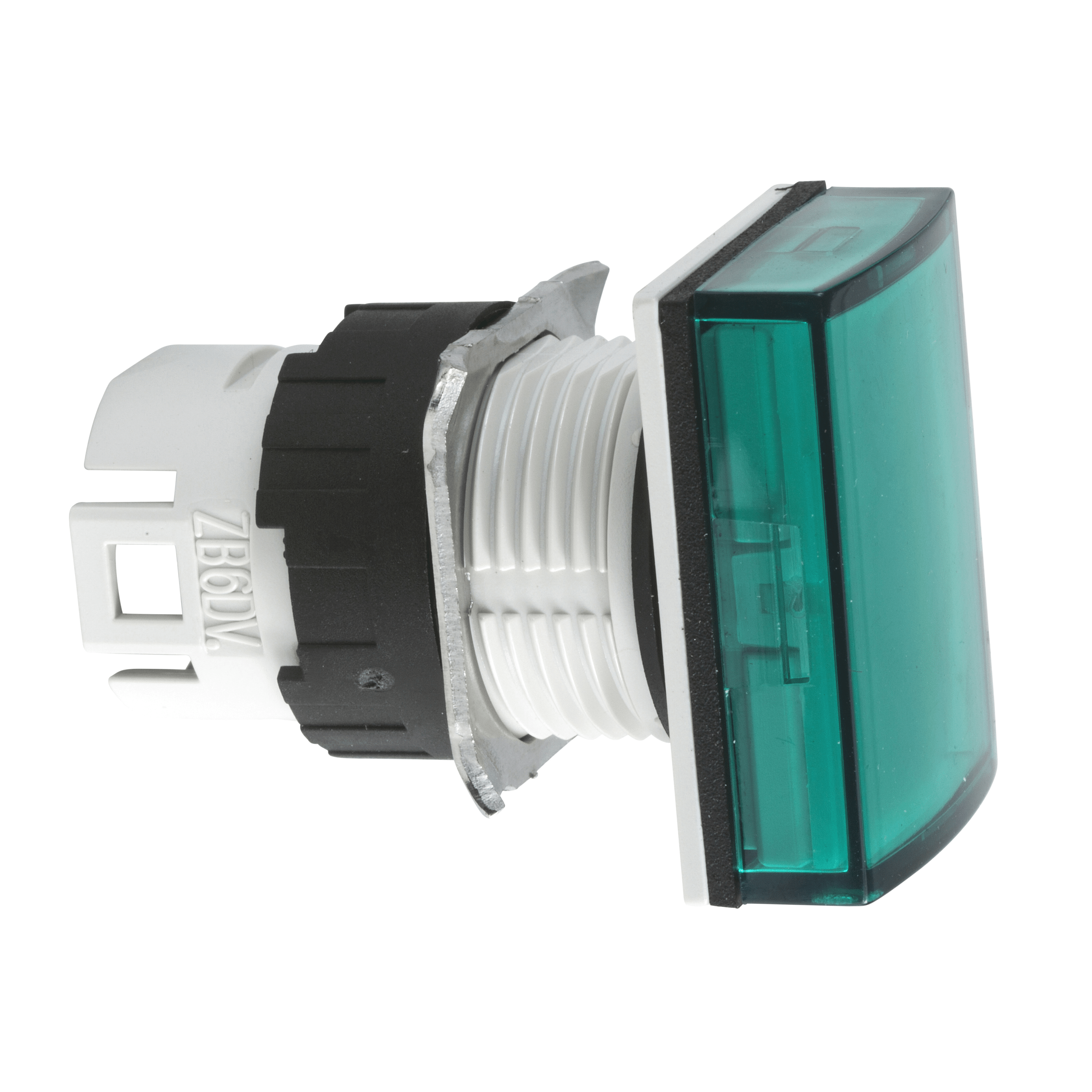 ZB6DV3 – Head for pilot light, Harmony XB6, rectangular green Ø 16 integral LED | Schneider Electric