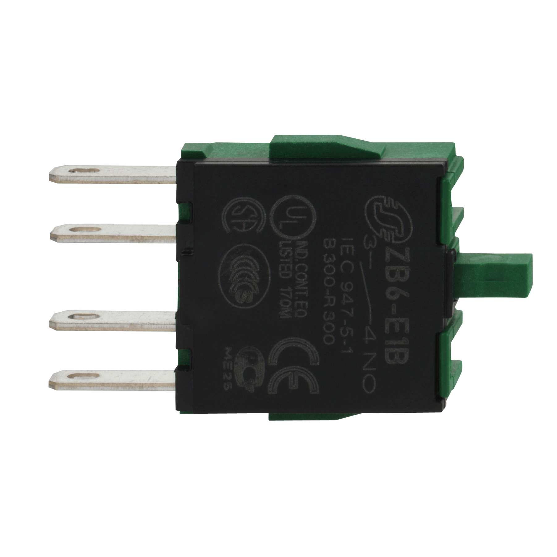 ZB6E2B – Contact block, Harmony XB6, single for head Ø 16 1NC faston connector | Schneider Electric