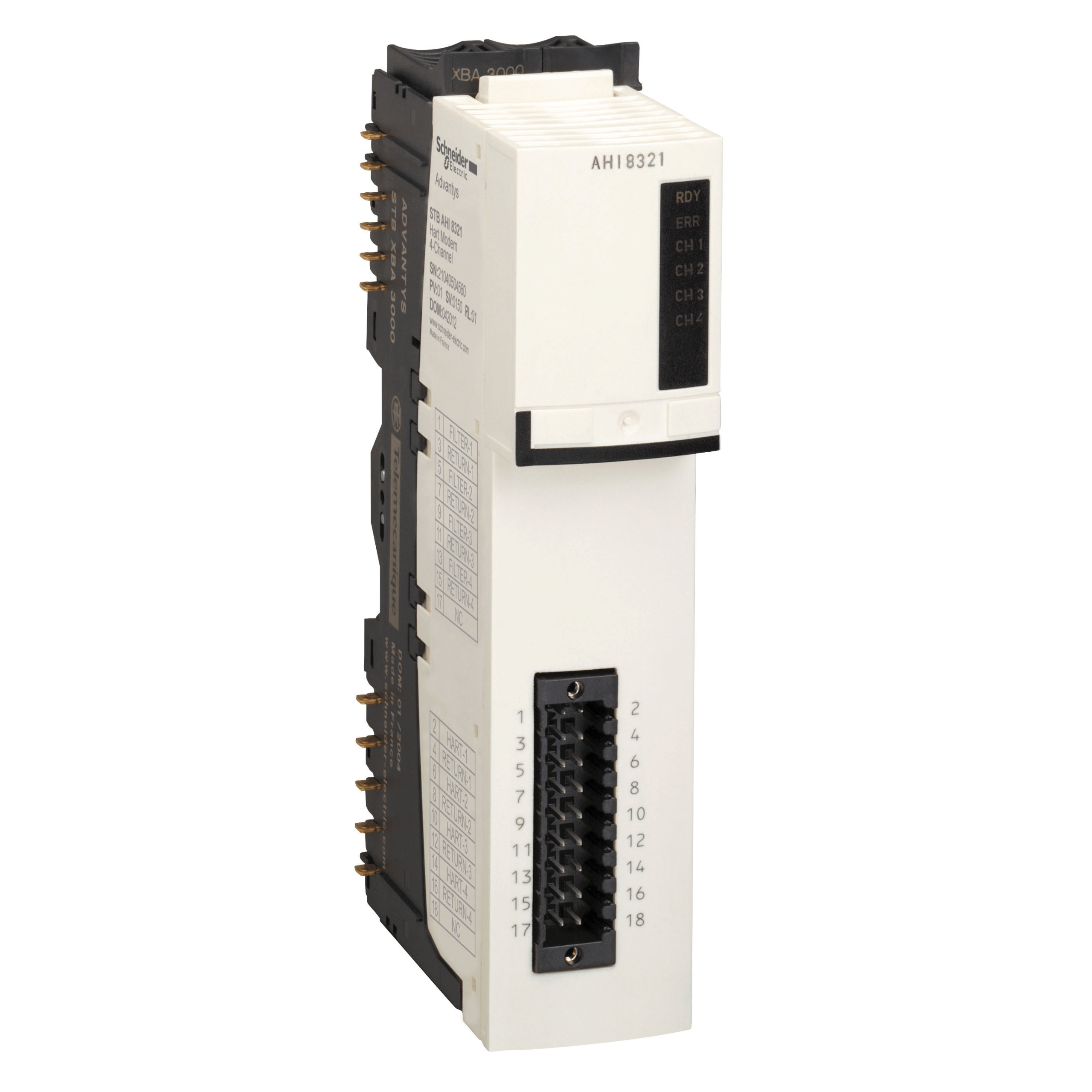 STBAHI8321KC - HART INTERFACE MODULE 4 CHANNEL Schneider Electric