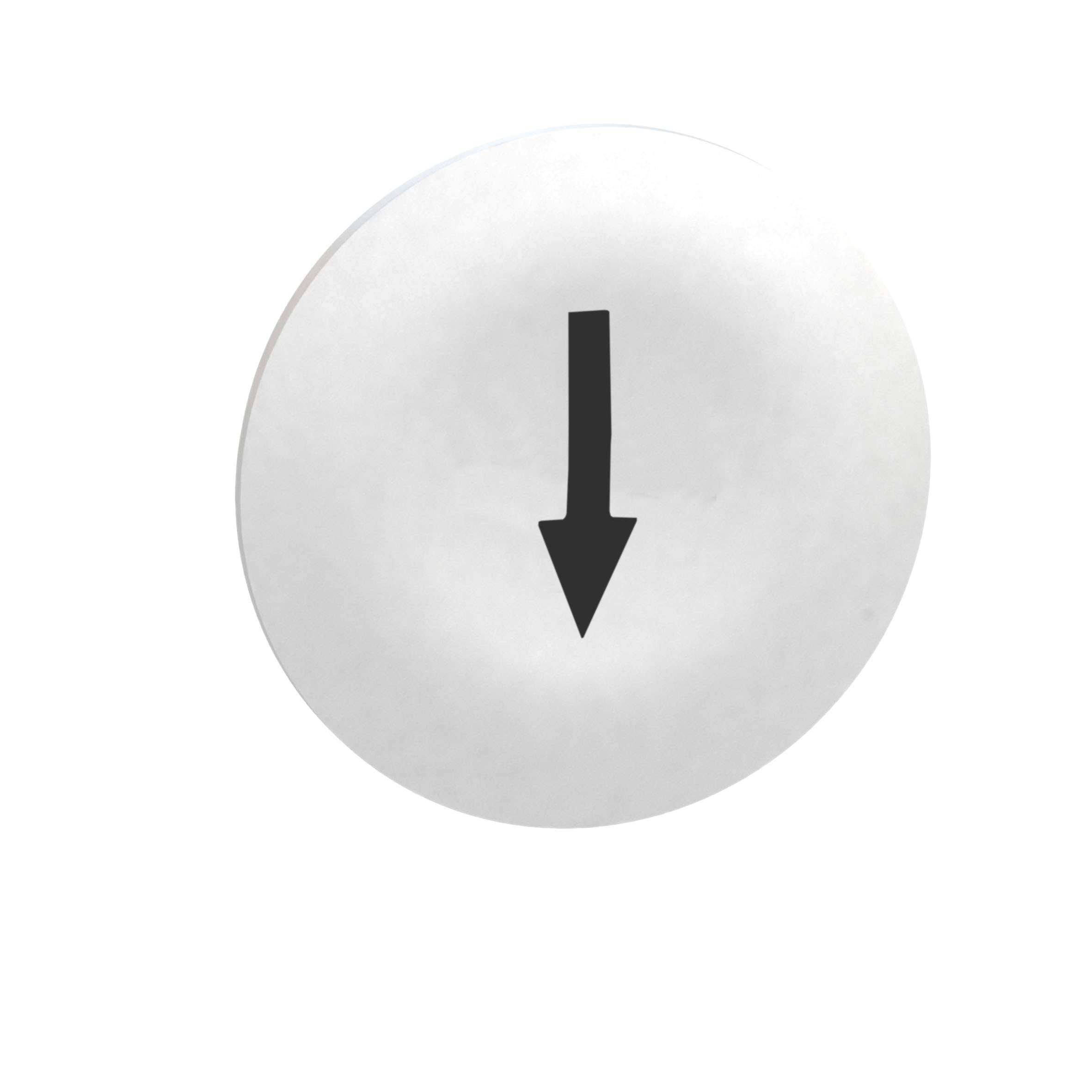 ZBA7134 – White cap marked arrow for rectangular multiple-headed pushbutton Ø22 | Schneider Electric