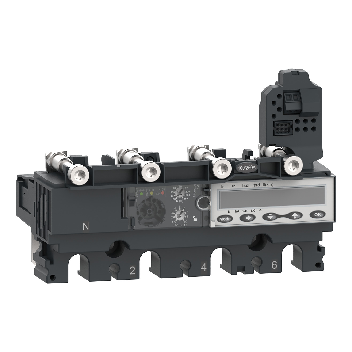 C1045E100 – Trip unit MicroLogic 5.2 E for ComPacT NSX 100/160/250 circuit breakers, electronic, rating 100A, 4 poles 4d |…