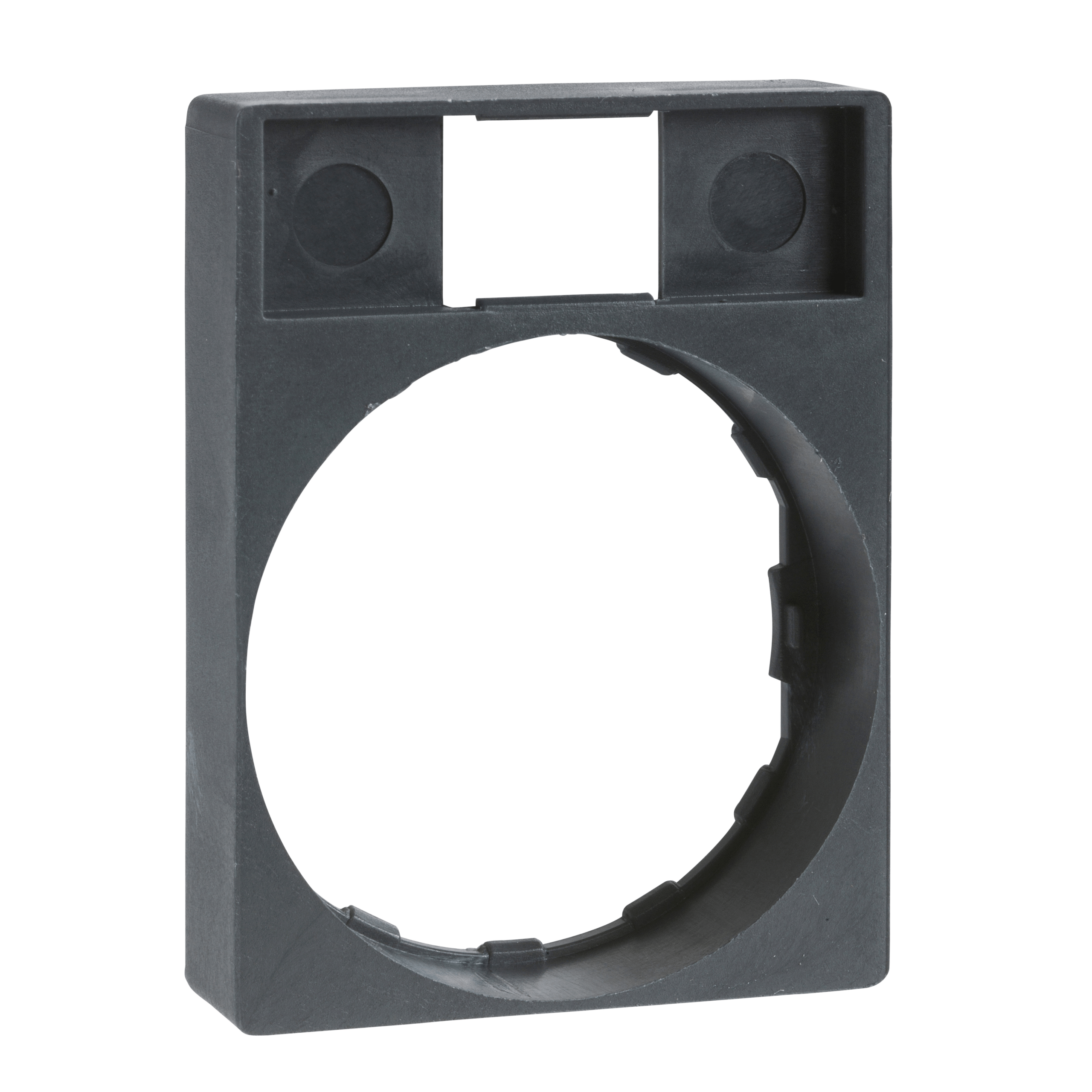 legend holder 30 x 40 mm with legend 8 x 27 mm unmarked