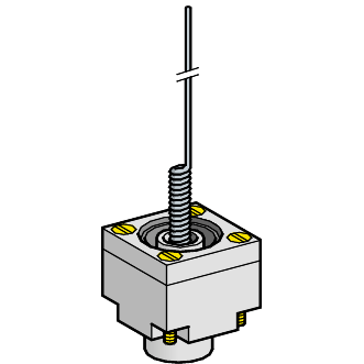 ZCKE065 – Limit switch head, Limit switches XC Standard, ZCKE, cat's whisker, +120 °C | Telemecanique