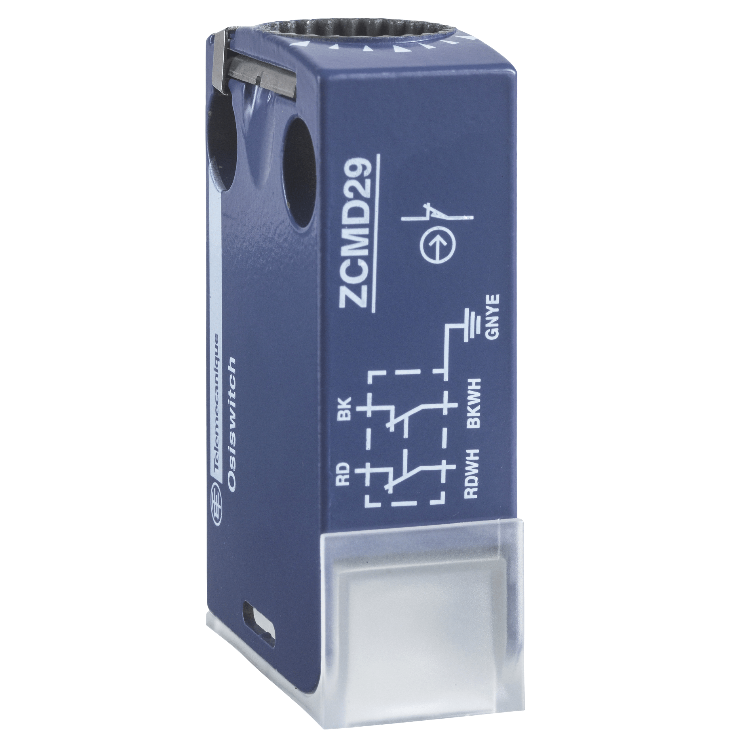 ZCMD21M12 - Limit switch body, Limit switches XC Standard, ZCMD, 1C/O, silver, snap action, connection, M12 Telemecanique Sensors