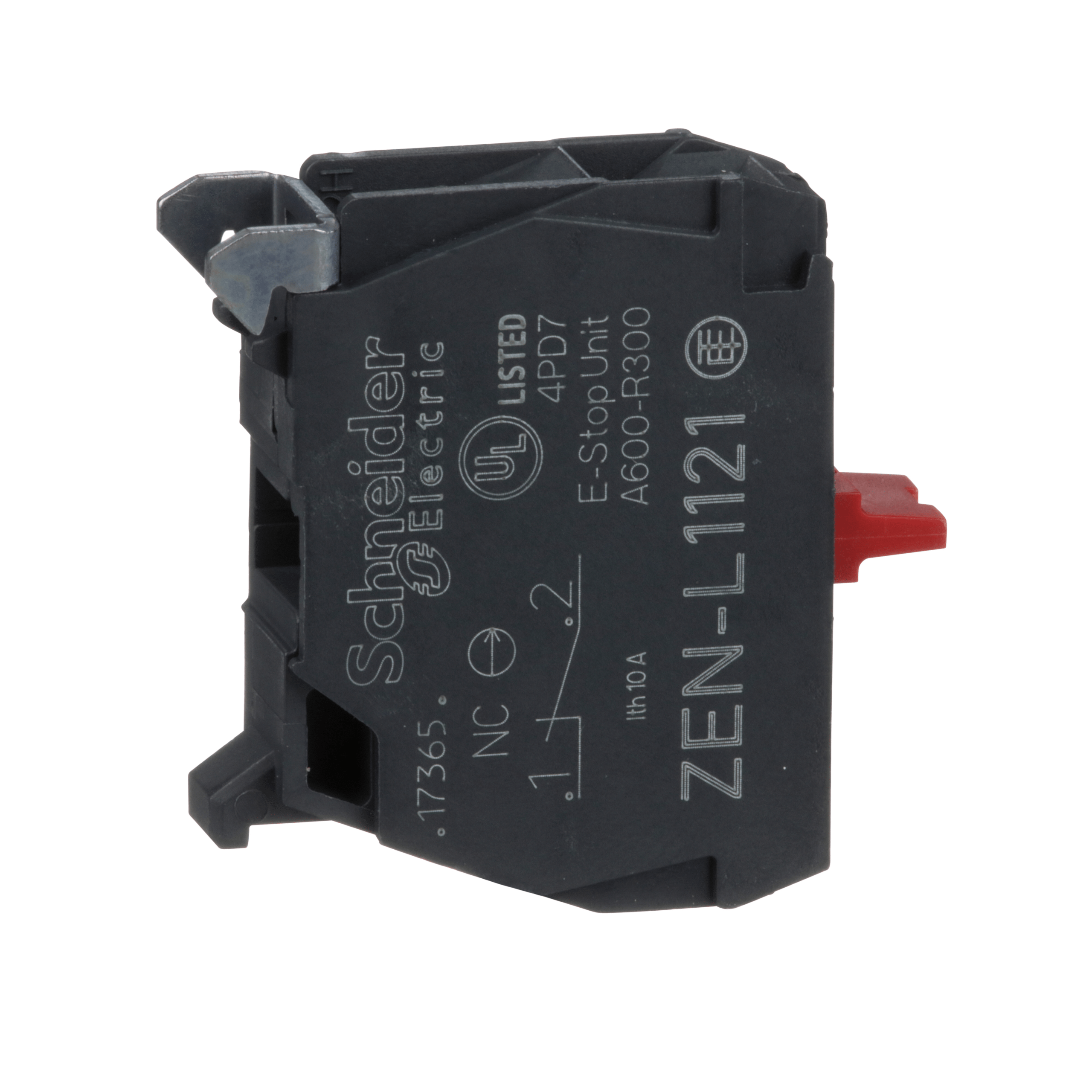 ZENL1121 – Harmony XALD, XALK, Single contact block, screw clamp terminal, 1 NC | Schneider Electric