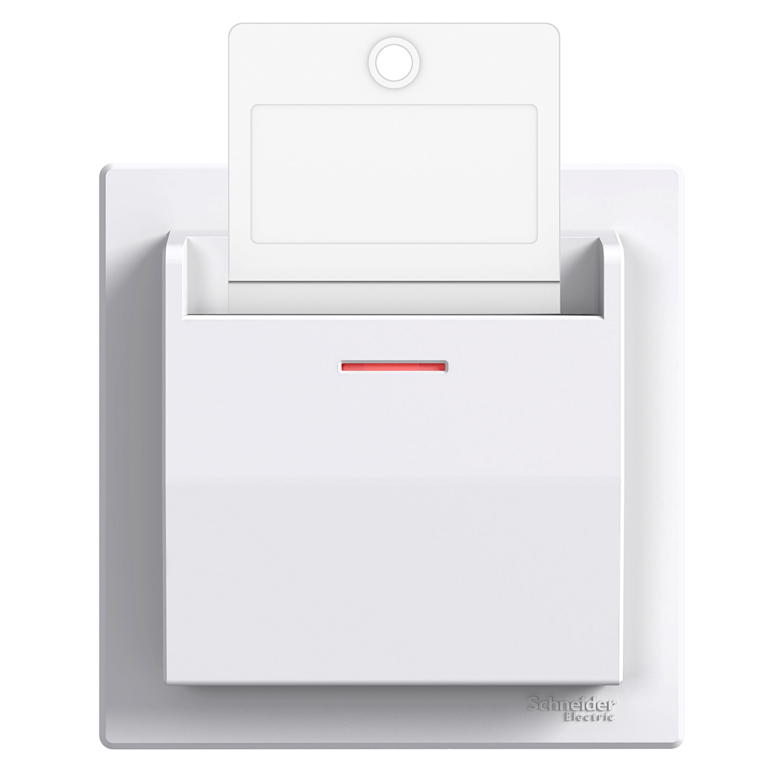EPH6200121 - Asfora - hotel card switch - 10AX screwless terminals, white Schneider Electric