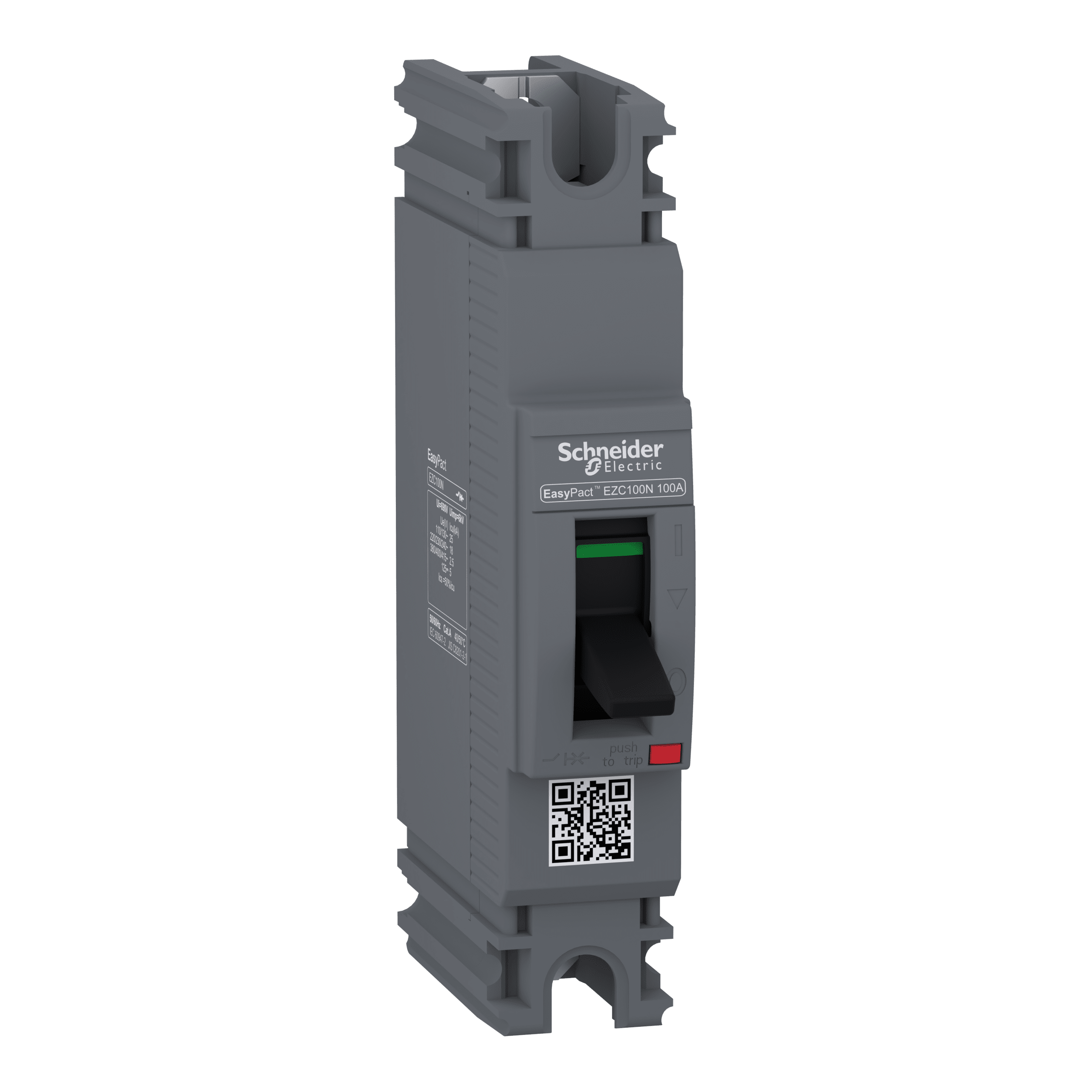 EZC100N1063 - circuit breaker Easypact EZC100N - TMD - 63 A - 1 pole 1d Schneider Electric