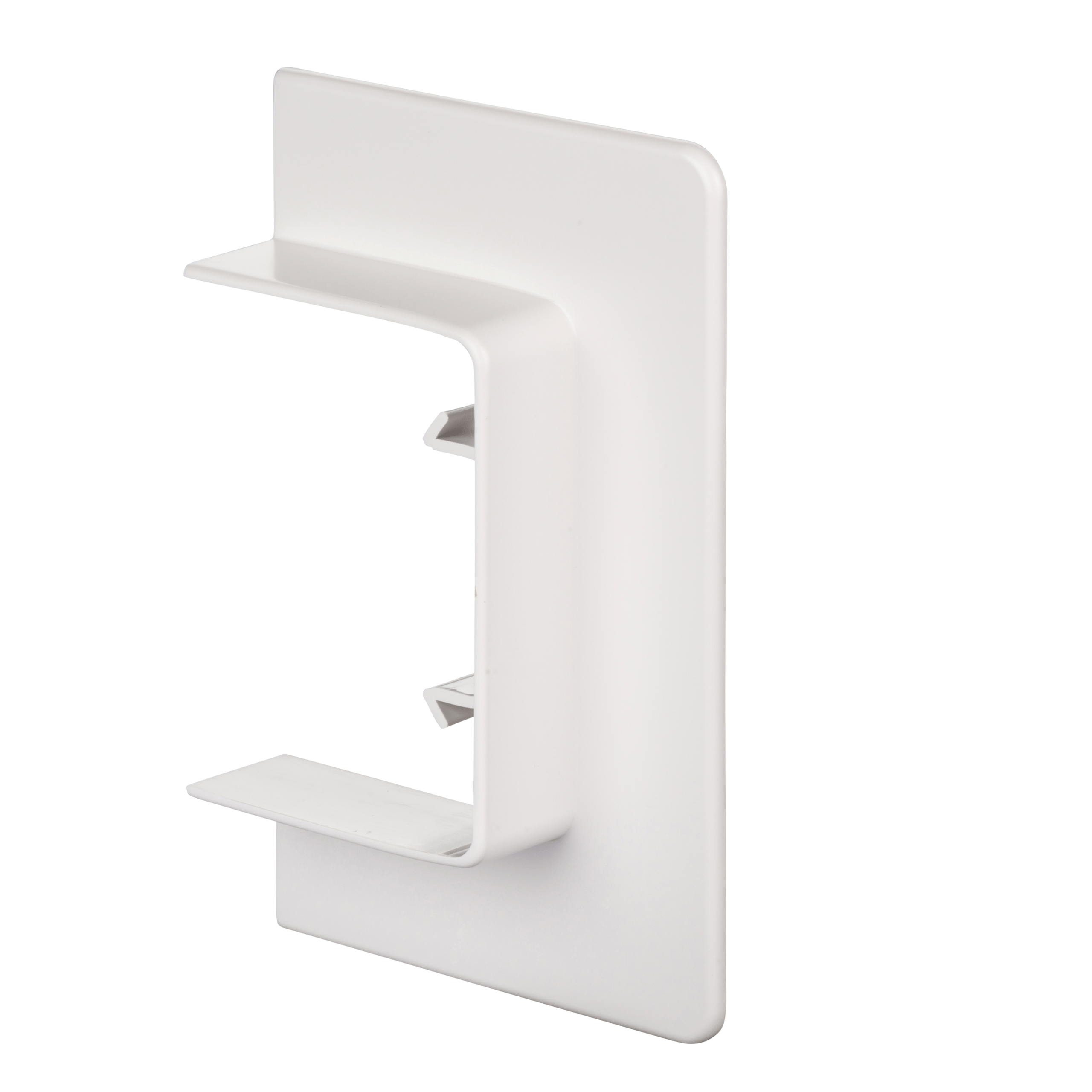 ISM10105P - OptiLine 45 - wall/ceiling frame - 75 x 55 mm - PC/ABS - polar white Schneider Electric
