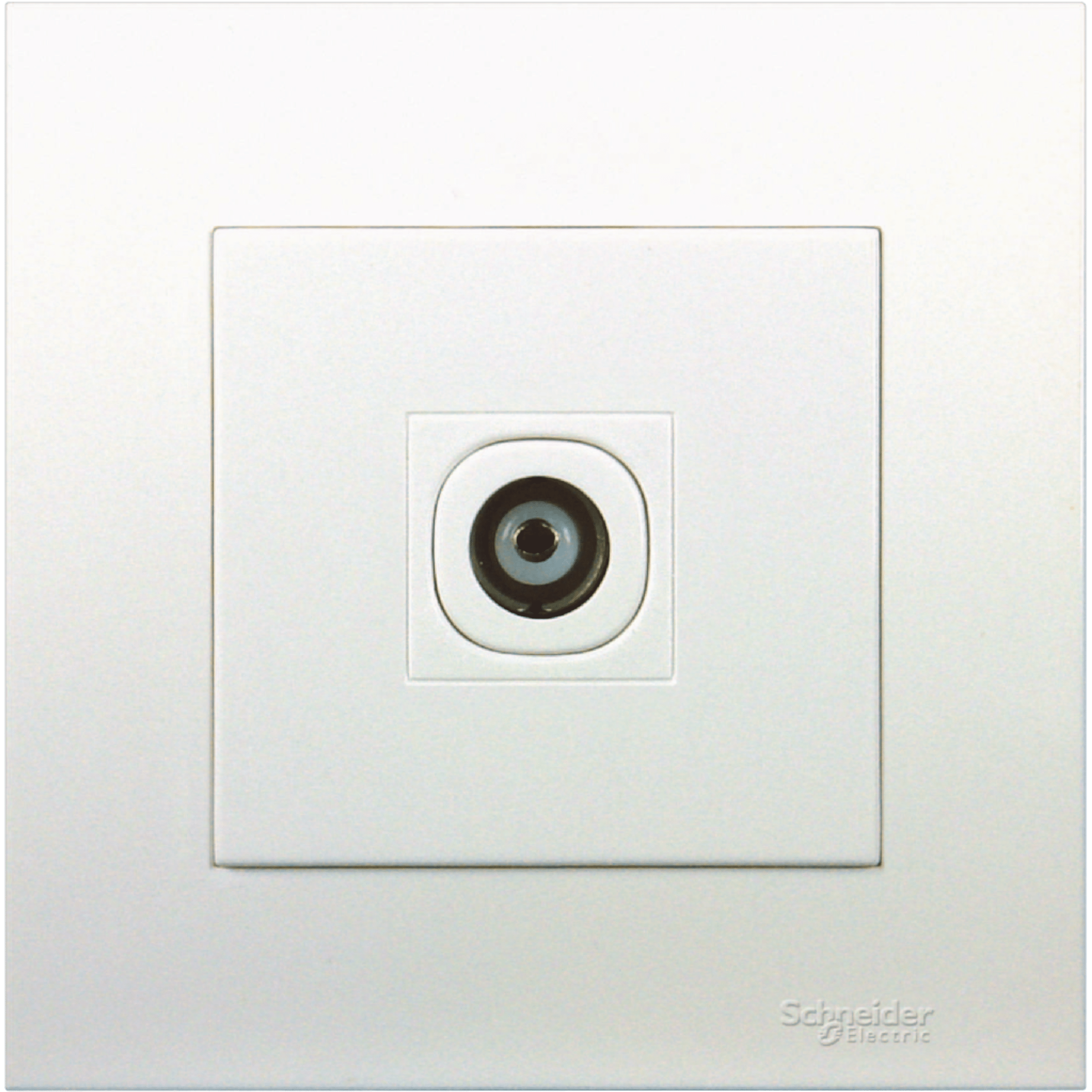 KB31TV_WE - 1 GANG TV CO-AXIAL OUTLET Schneider Electric