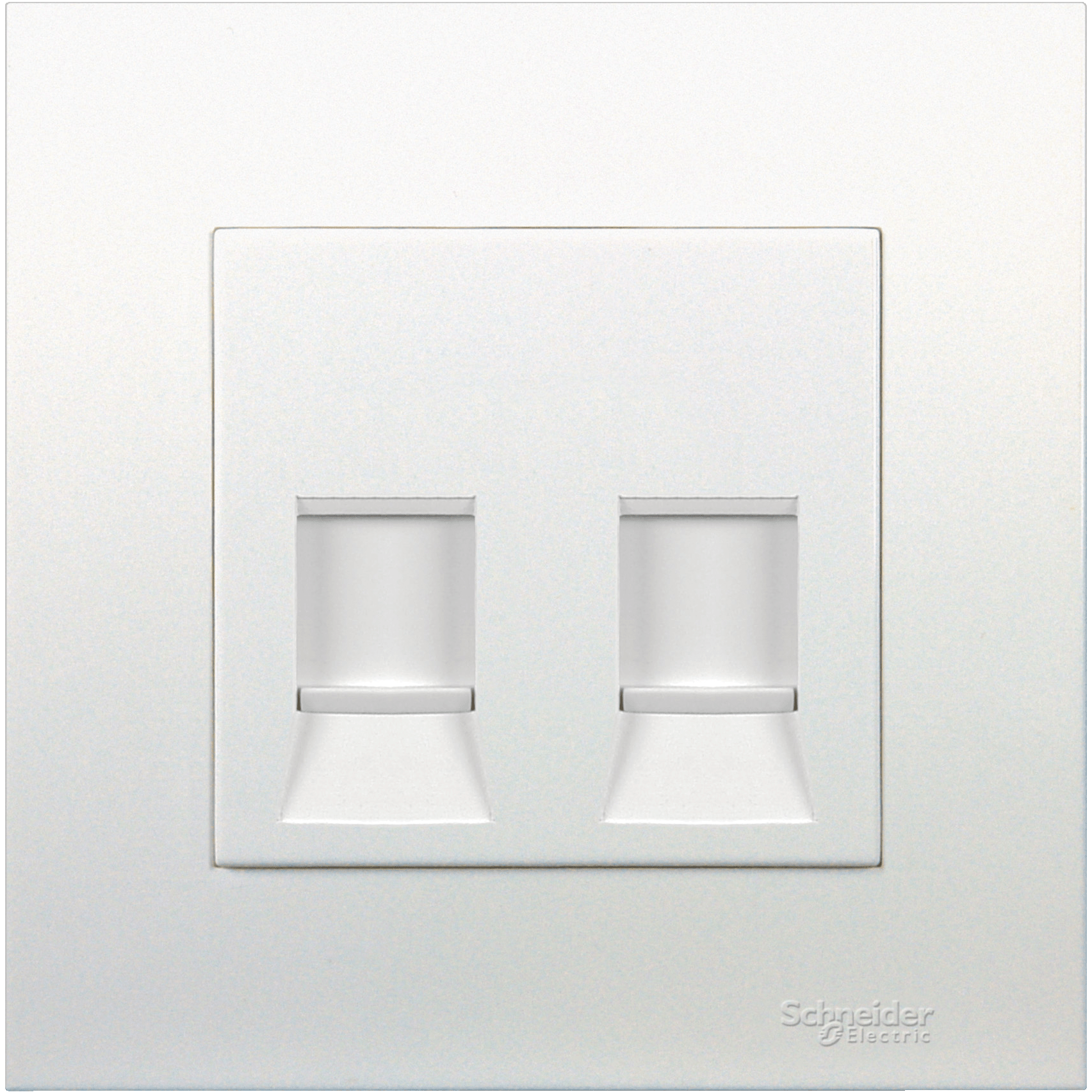 KB32RJ6 - 2 Gang Category 6 Data Outlet with Shutter Schneider Electric