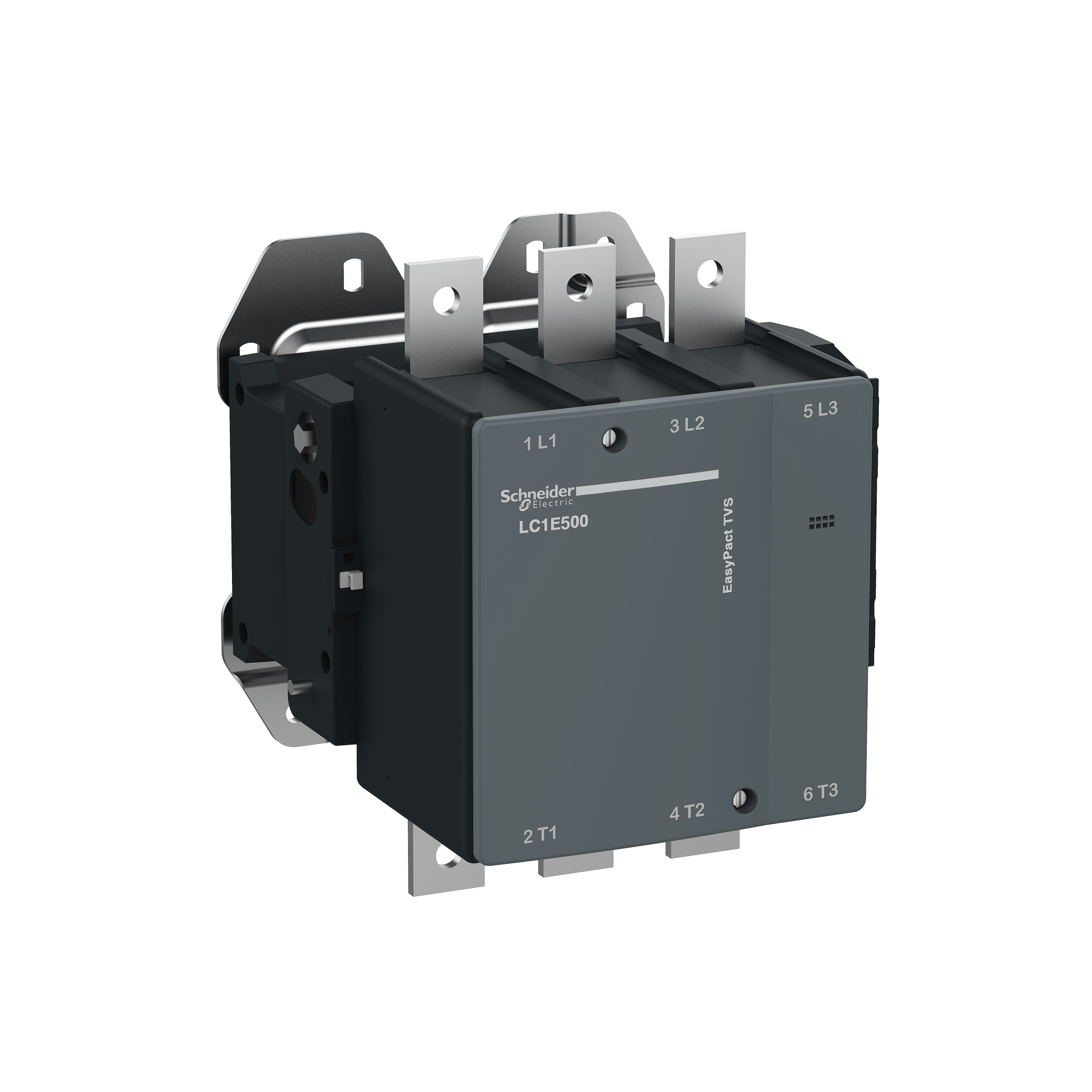 LC1E500M7 - EasyPact TVS contactor 3P(3 NO) - AC-3 - <= 440 V 500A - 220 V AC coil Schneider Electric