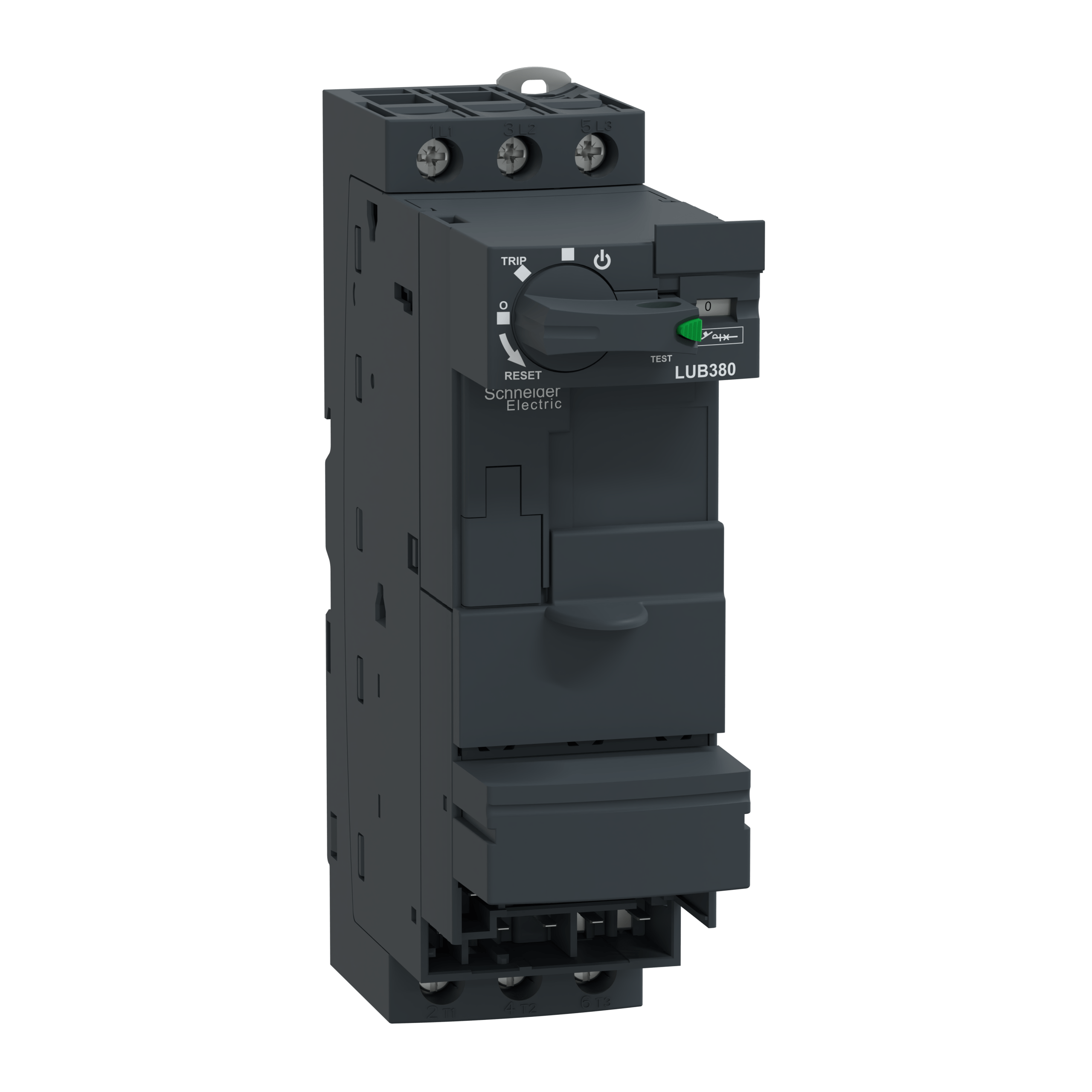 LUB380 - Advanced power base, TeSys U, 3P, 38A/690V Schneider Electric