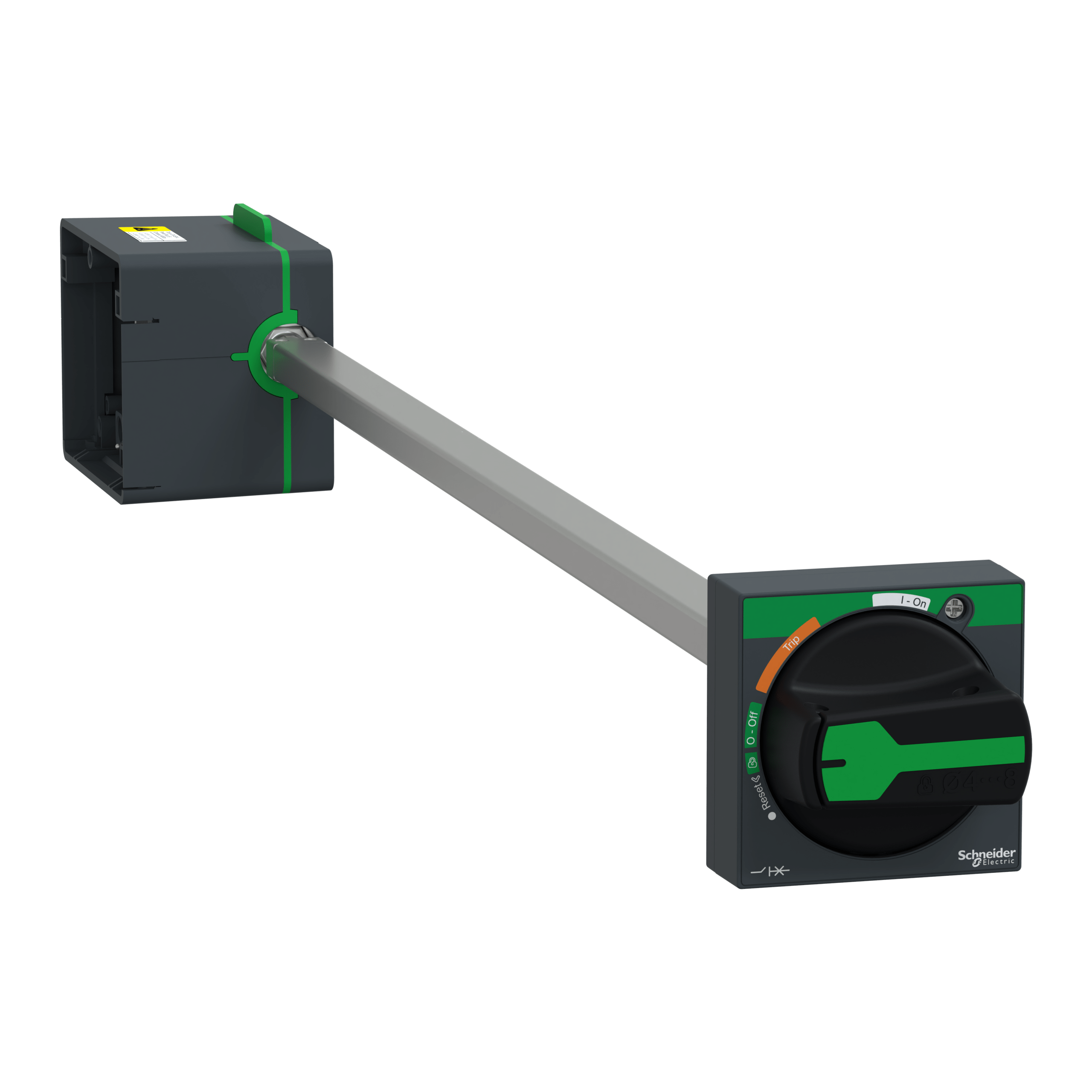 side rotary handle, ComPacT NSXm, black handle, shaft length 45 to 480 mm, IP54 Schneider Electric