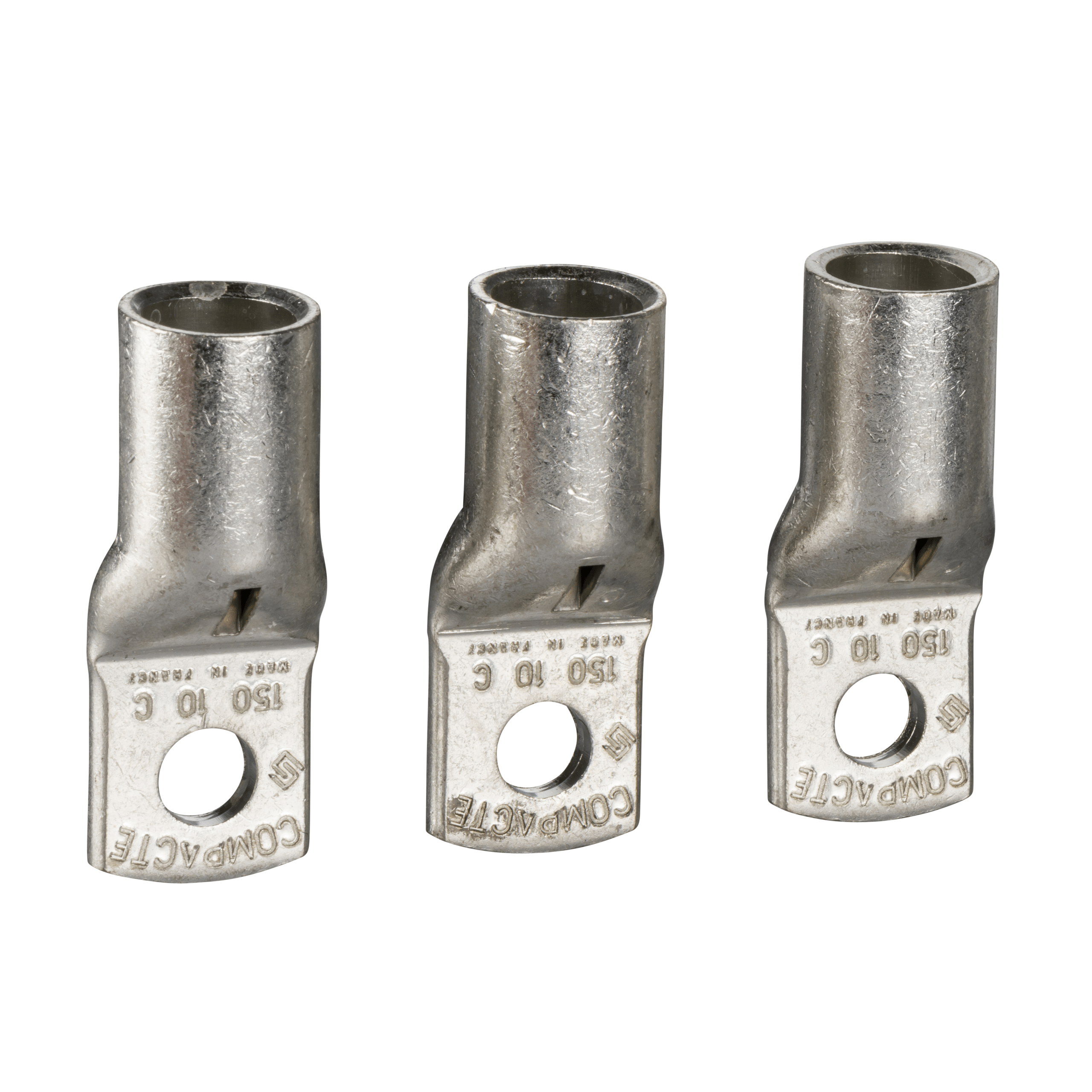 LV429253 - crimp lugs for copper cable, 150 mm², set of 3 parts Schneider Electric