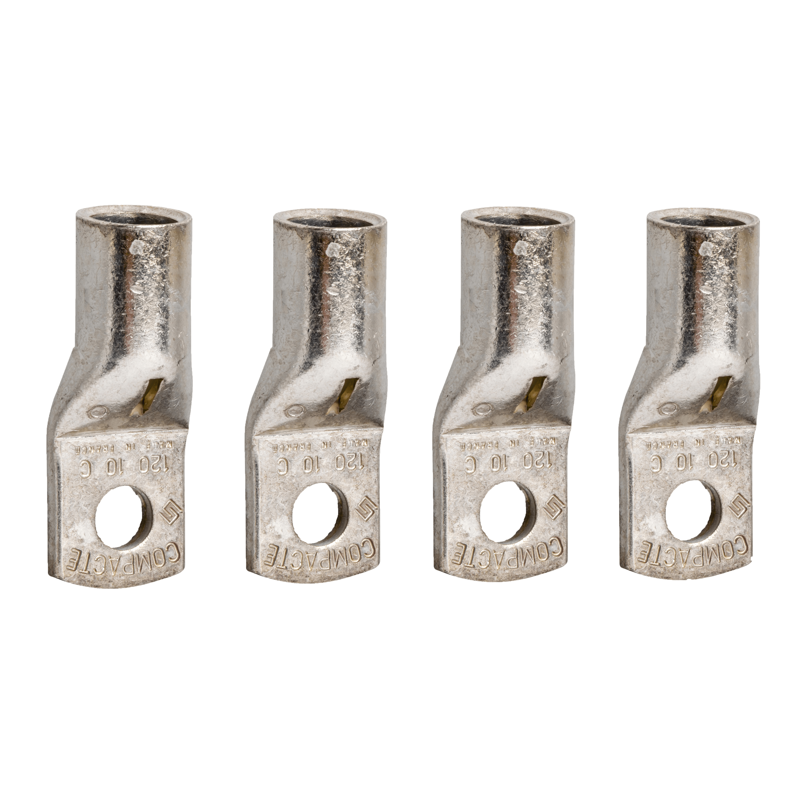 LV429258 - crimp lugs for copper cable, 185 mm², set of 4 parts Schneider Electric