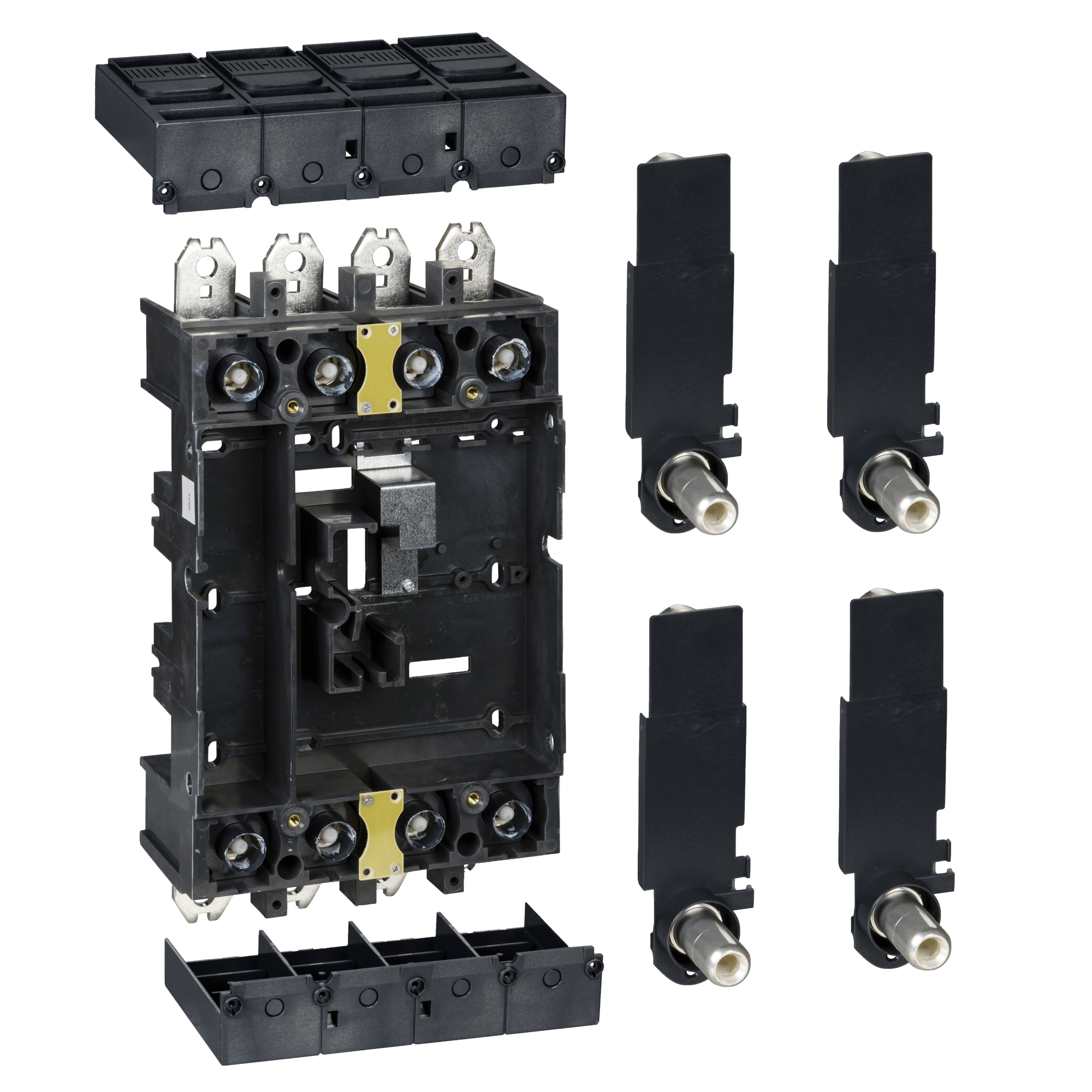 LV432541 - plug-in kit, ComPact NSX 400/630 with Vigi add-on module, 4 poles Schneider Electric