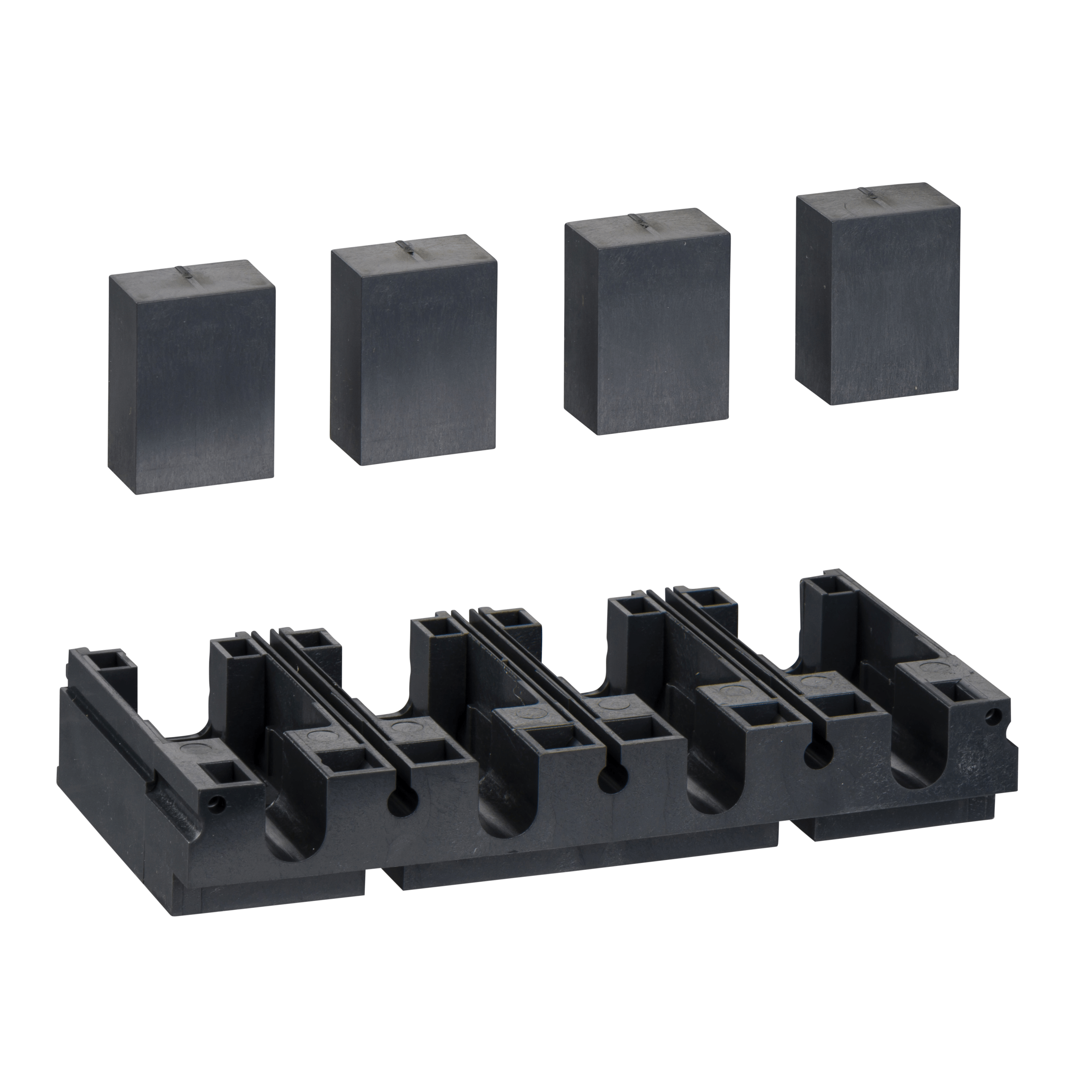 LV429307 - connection adapter for plug in base, ComPact NSX 100/160/250, 4 poles Schneider Electric