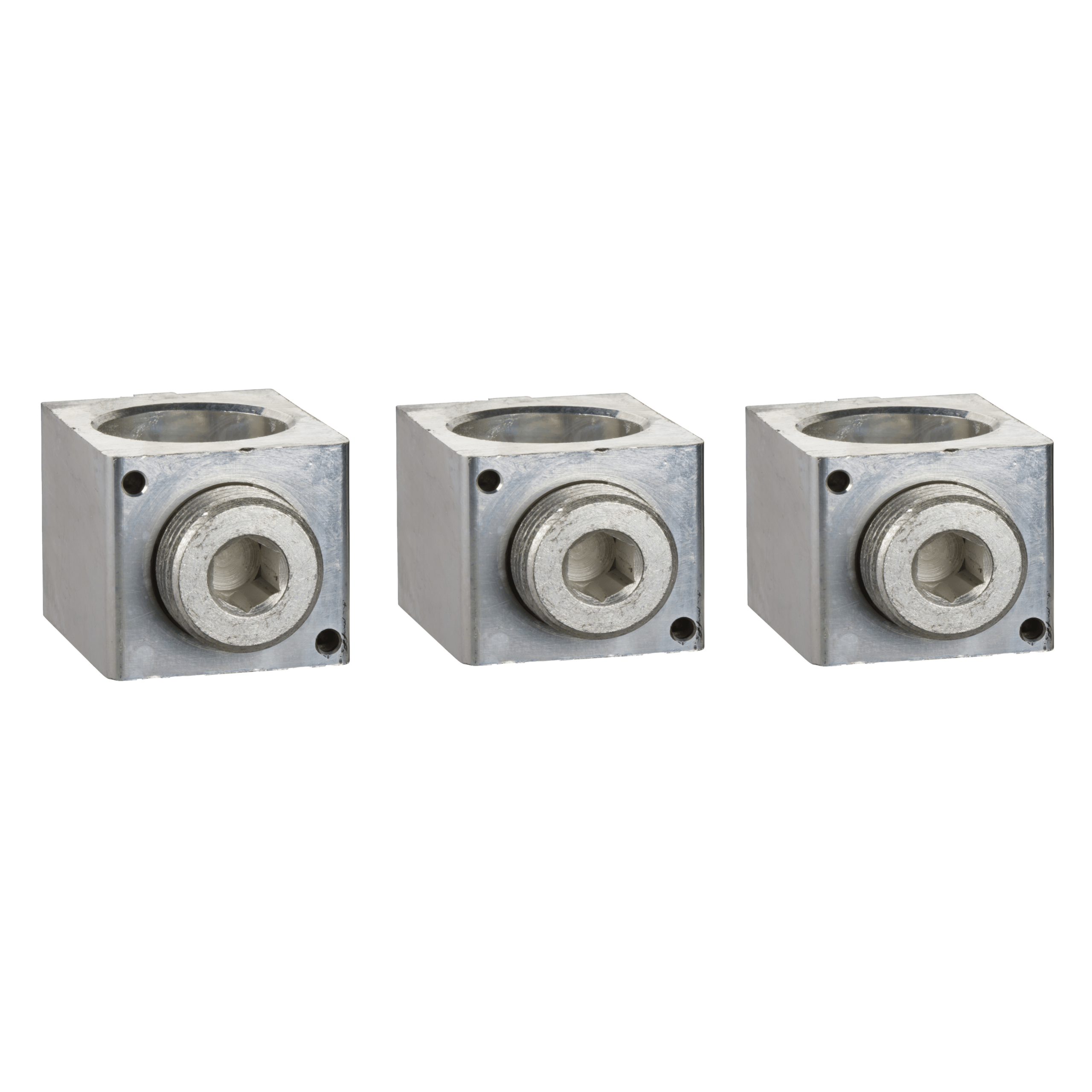 LV432479 – Aluminium bare cable connectors, ComPact NSX, EasyPact CVS, for 1 cable 35 mm² to 300 mm², 630 A, set of 3 parts | Schneider Electric
