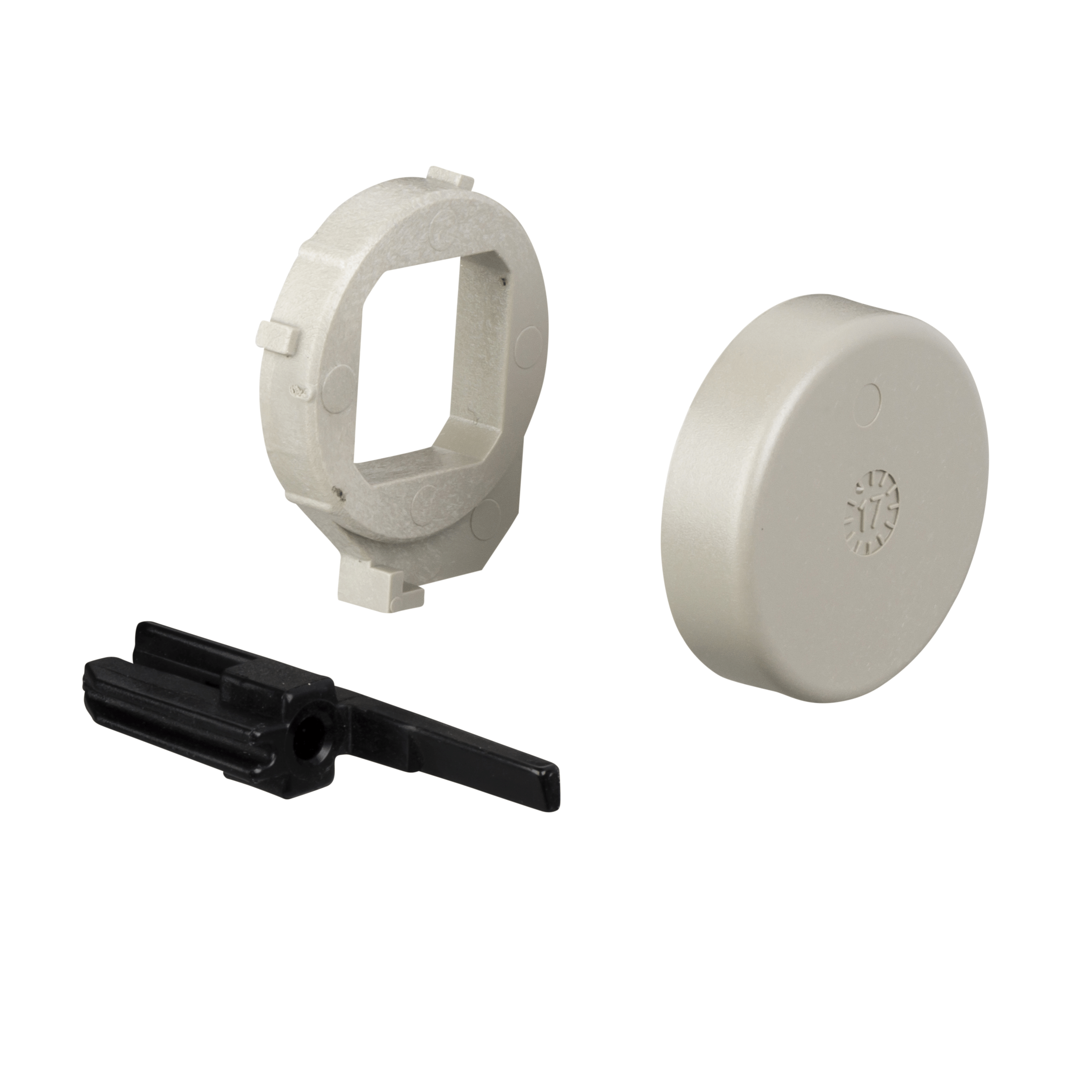 LV432649 - keylock adapter for motor mechanism locking, ComPact NSX 400/630, keylock not included Schneider Electric