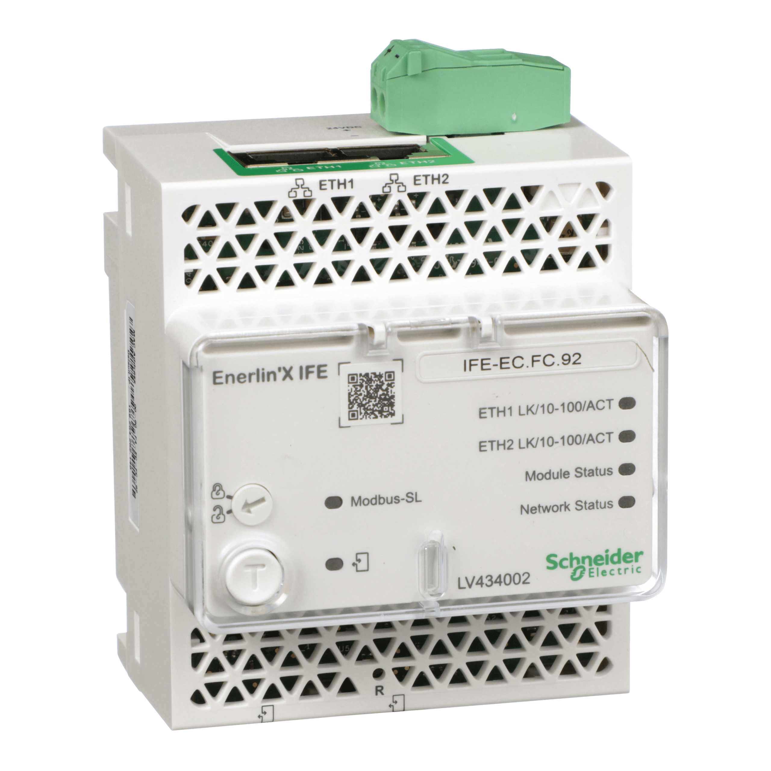 LV434002 – IFE Ethernet switchboard server, Enerlin'X | Square D — Schneider Electric