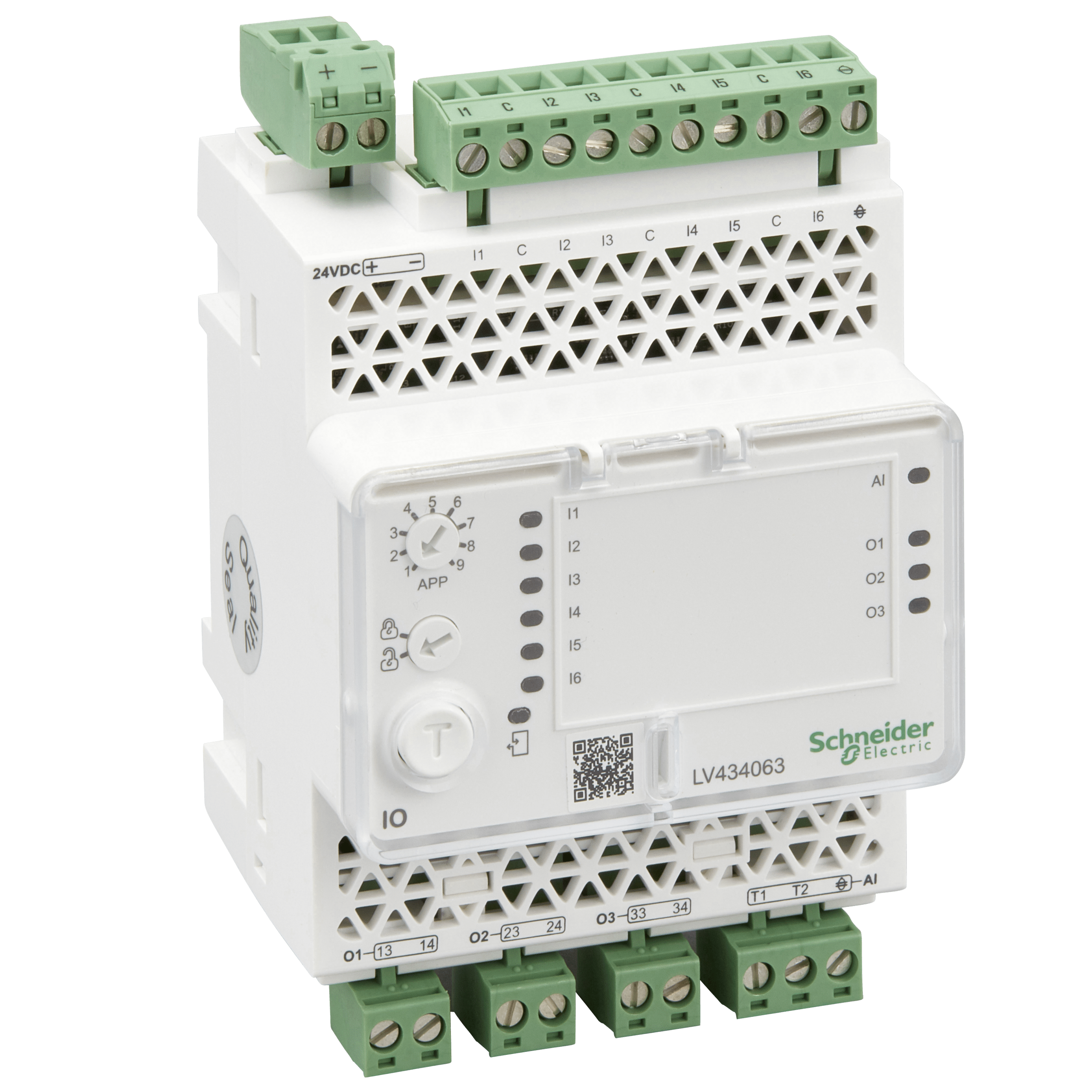 LV434063 – I/O (input/output) application module, Enerlin'X | Square D