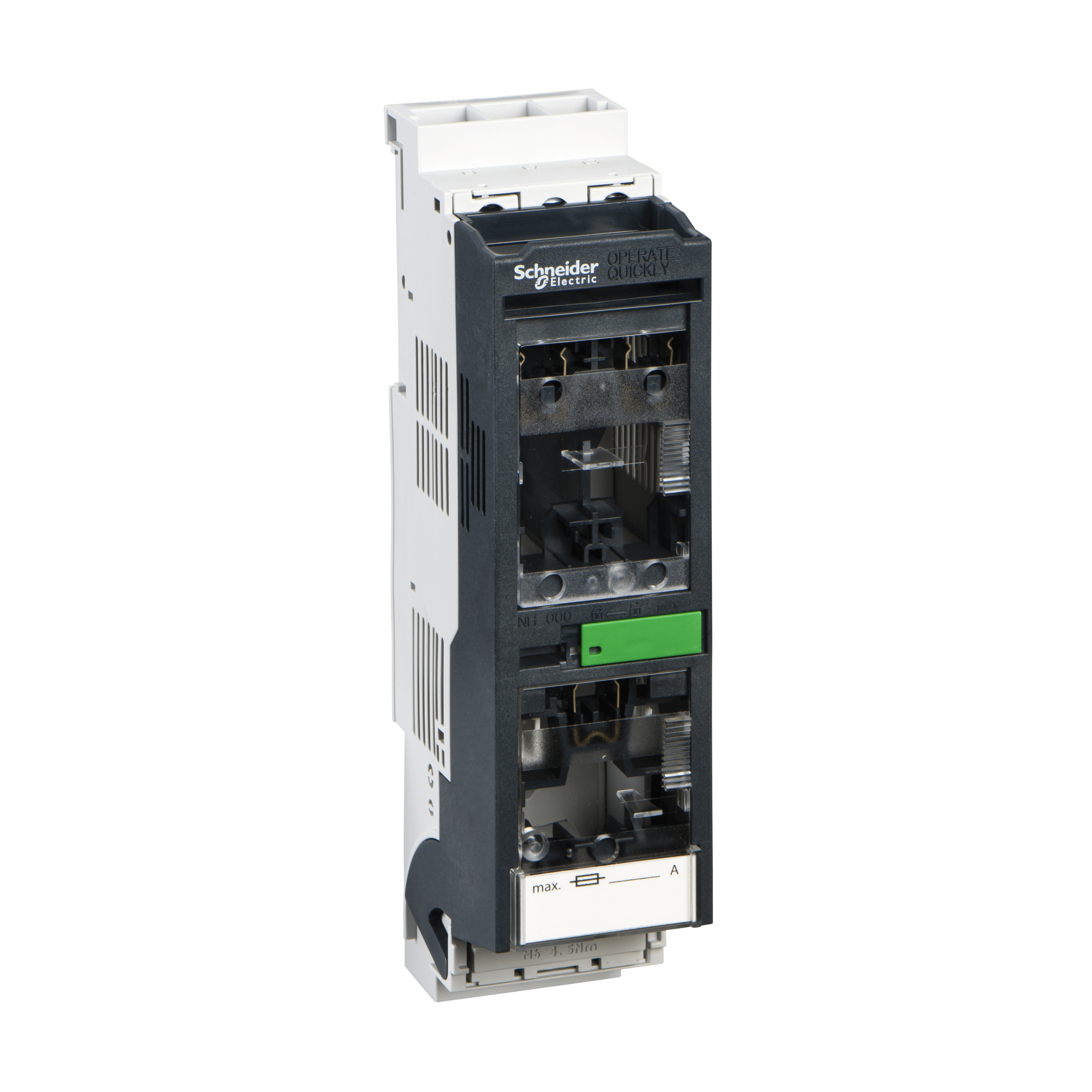 LV480750 - fuse switch disconnector, FuPacT ISFT100N, 100 A, DIN NH000, 3 poles, backplate mounting, 2.5 to 50 mm² cable connectors Schneider Electric