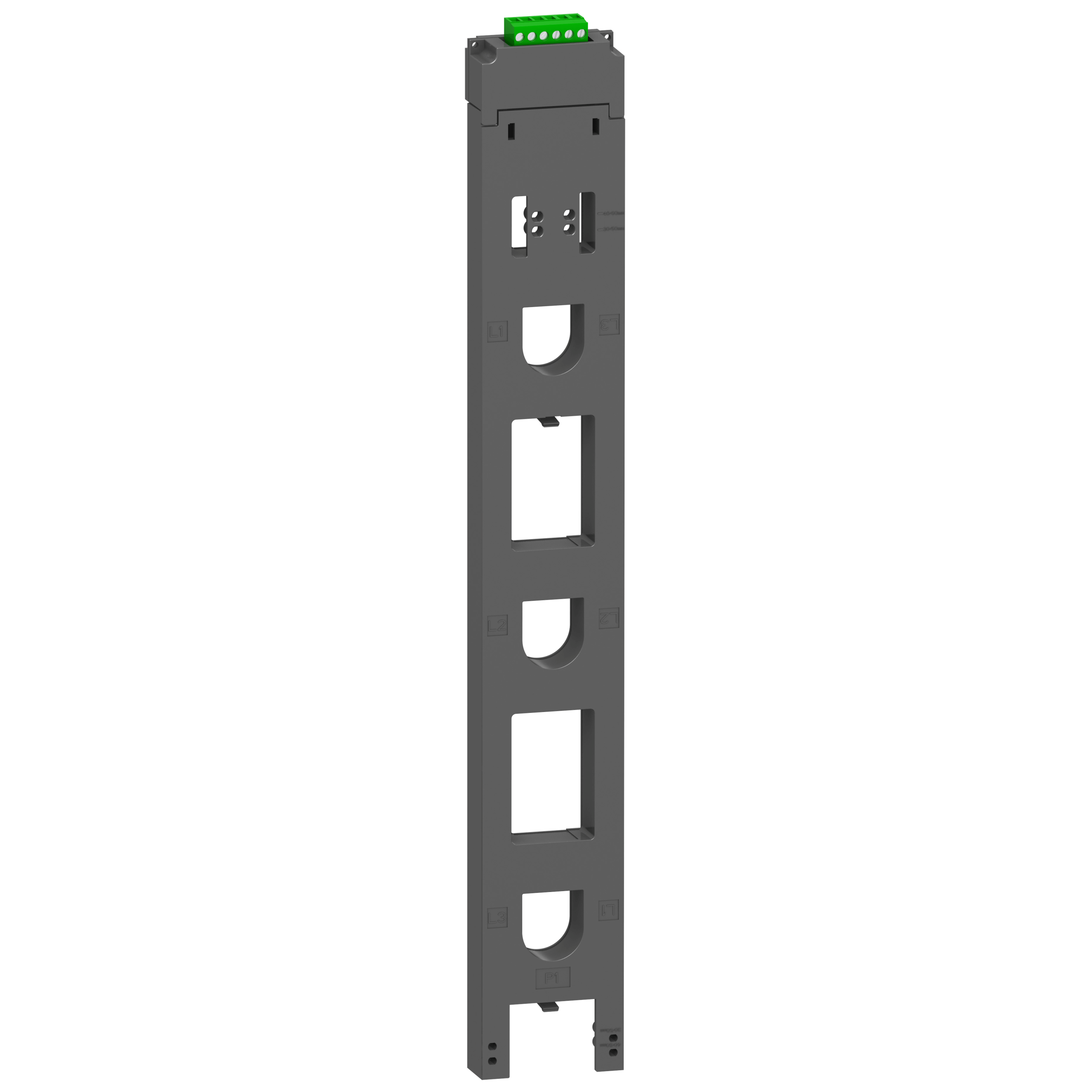 LV480882 - single block with 3 current transformers, FuPacT ISFL160 3 poles, class 1, 150/1A, 2.5VA Schneider Electric
