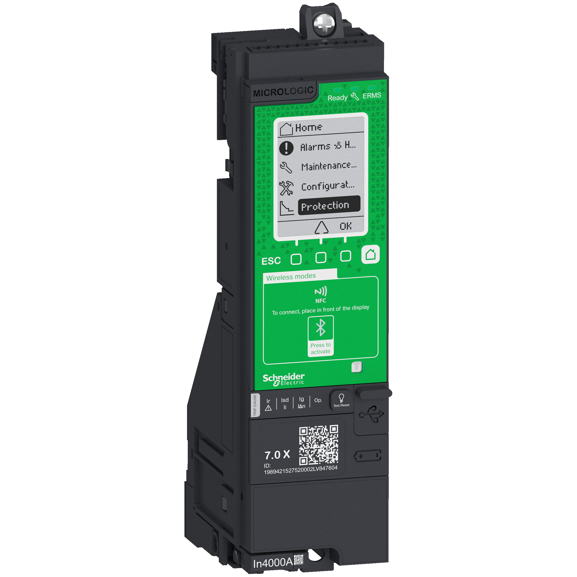 LV847287 – Micrologic 7.0 X control unit, for Masterpact MTZ1/MTZ2 circuit breakers, fixed, LSIV protections | Schneider E…