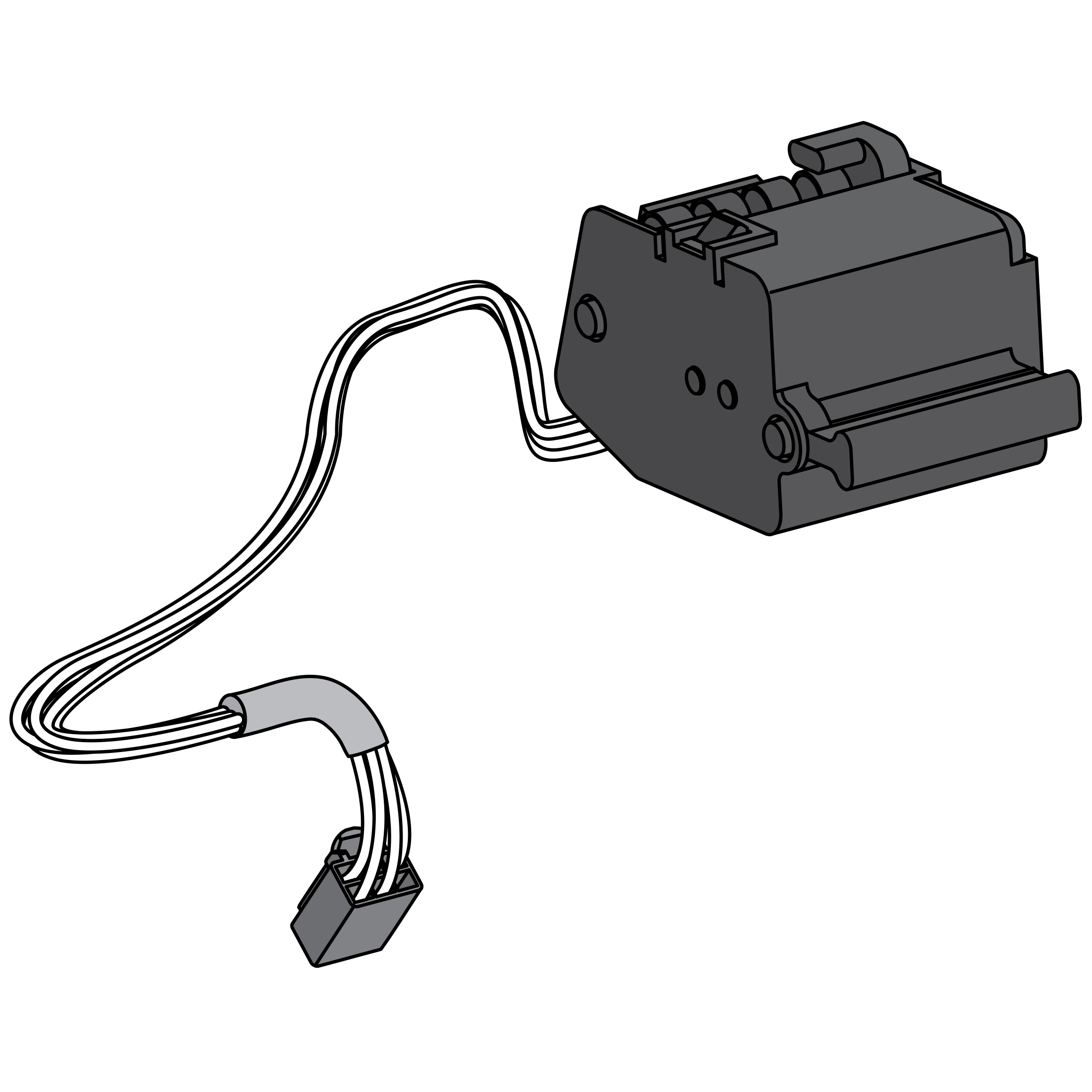 LV847339 – ON/OFF indication contact 1 OF - low level - for MTZ1 - fixed | Schneider Electric