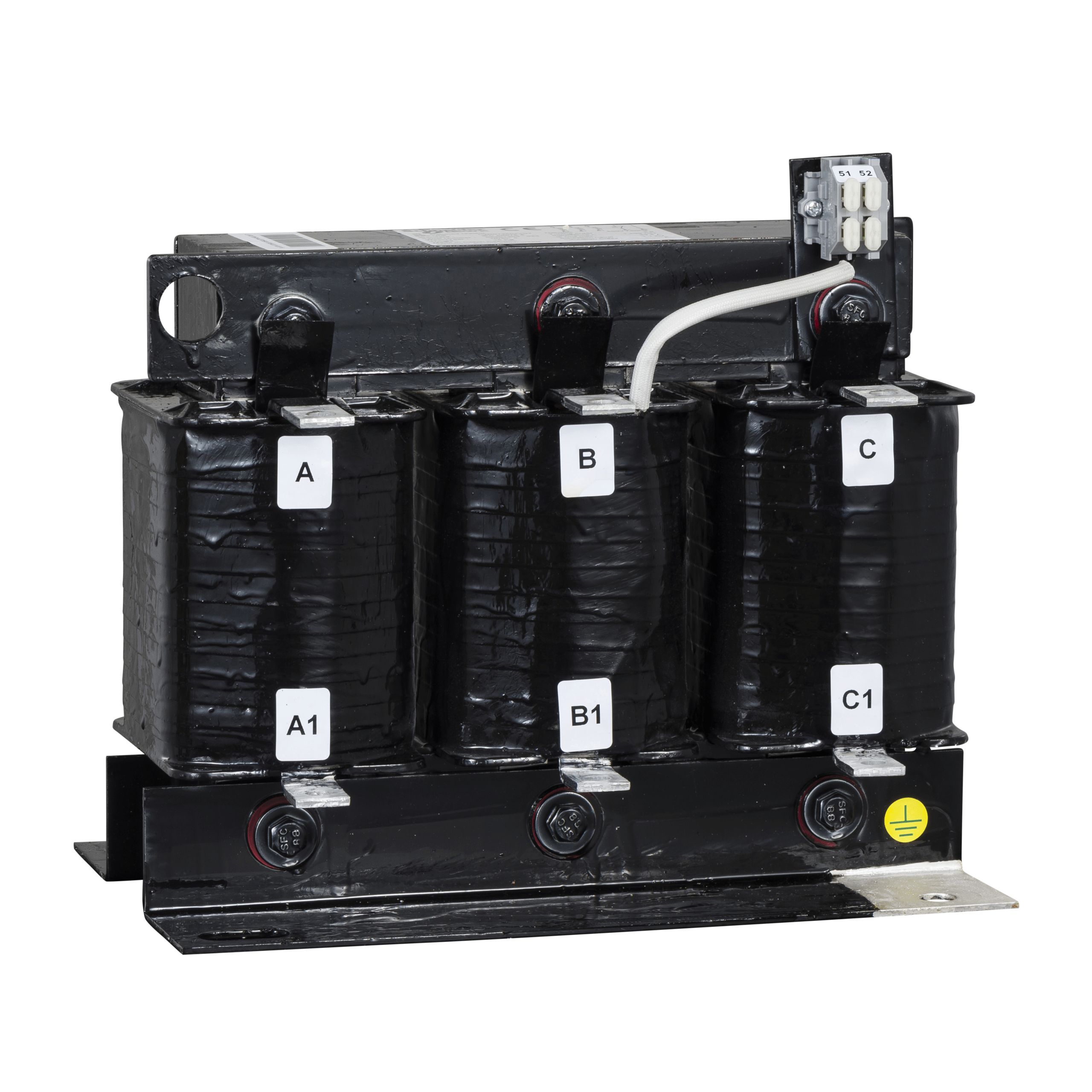 LVR07250A40T - Anti Harmonic detuned reactor 25kvar 190Hz (3.8) 7% 50Hz 400V Schneider Electric