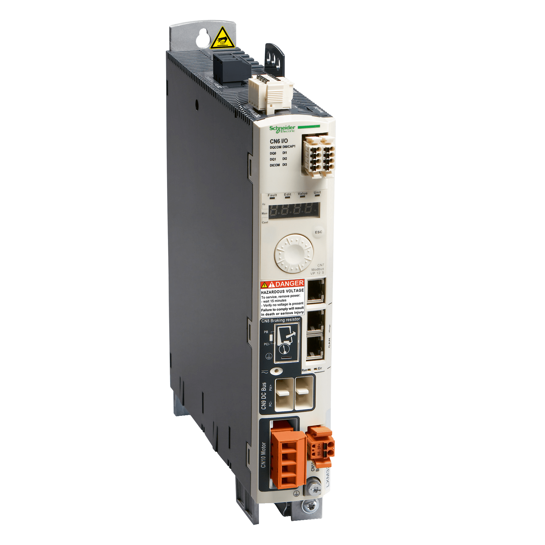 LXM32AD12N4 - Motion servo drive, Lexium 32, three phase supply voltage 208/480 V, 0.9 kW Schneider Electric
