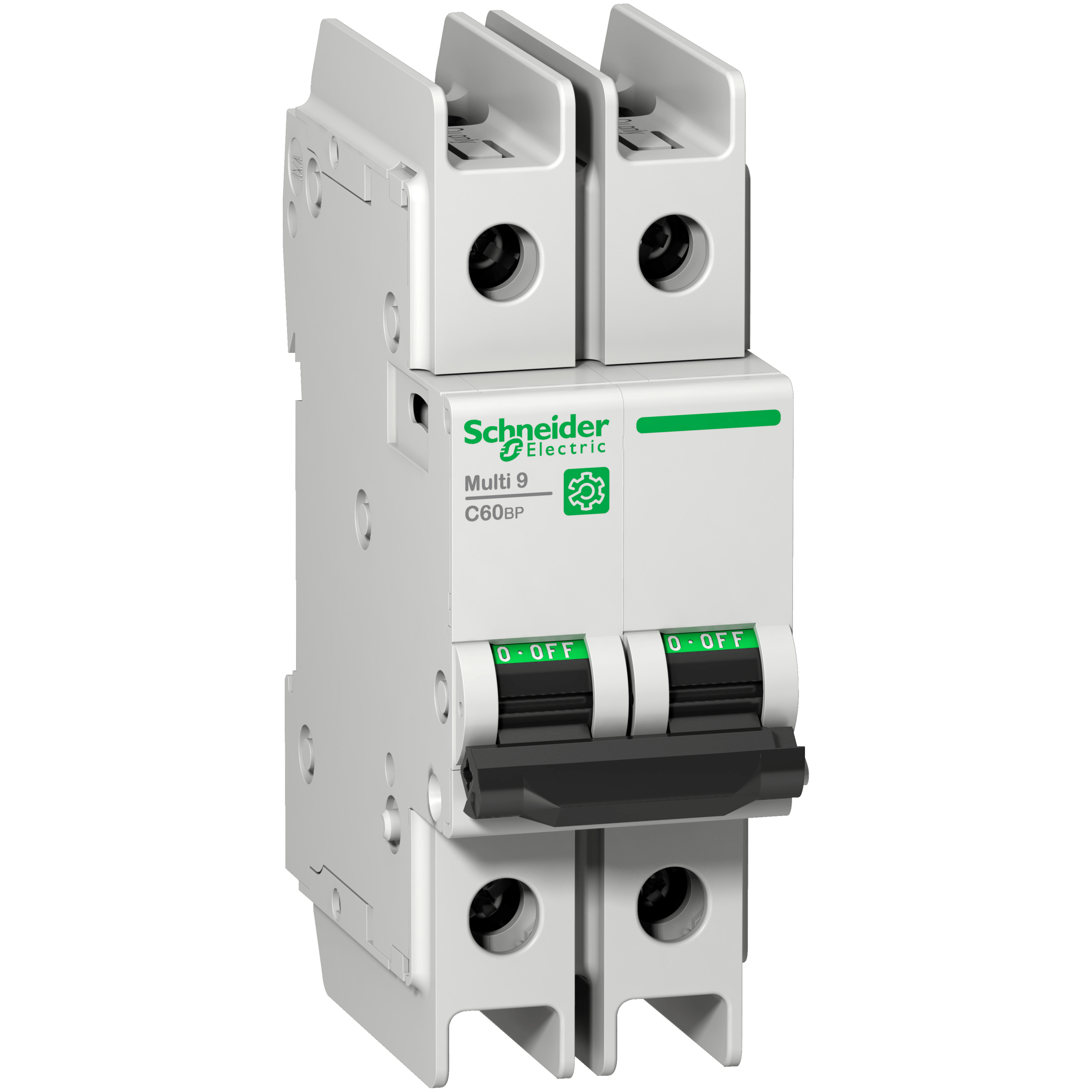 M9F43220 - Multi 9 - C60BP - MCB - 2P - 20 A - D Curve - 480Y/277 V - 10 kA - UL 489 Schneider Electric