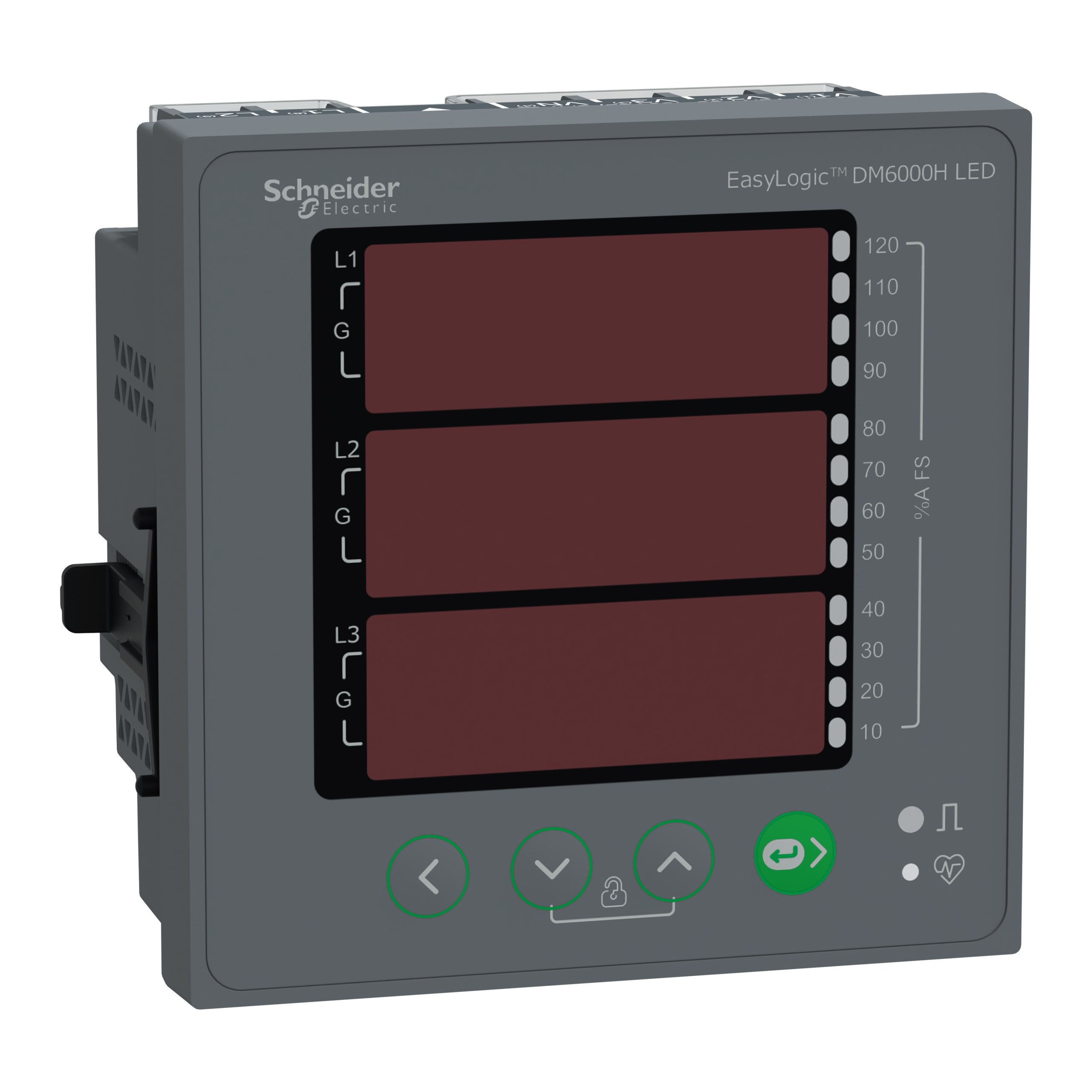 METSEDM6000HCL10NC - EASYLOGIC DM6200H VAF PF DPM NONC CL1.0 Schneider Electric