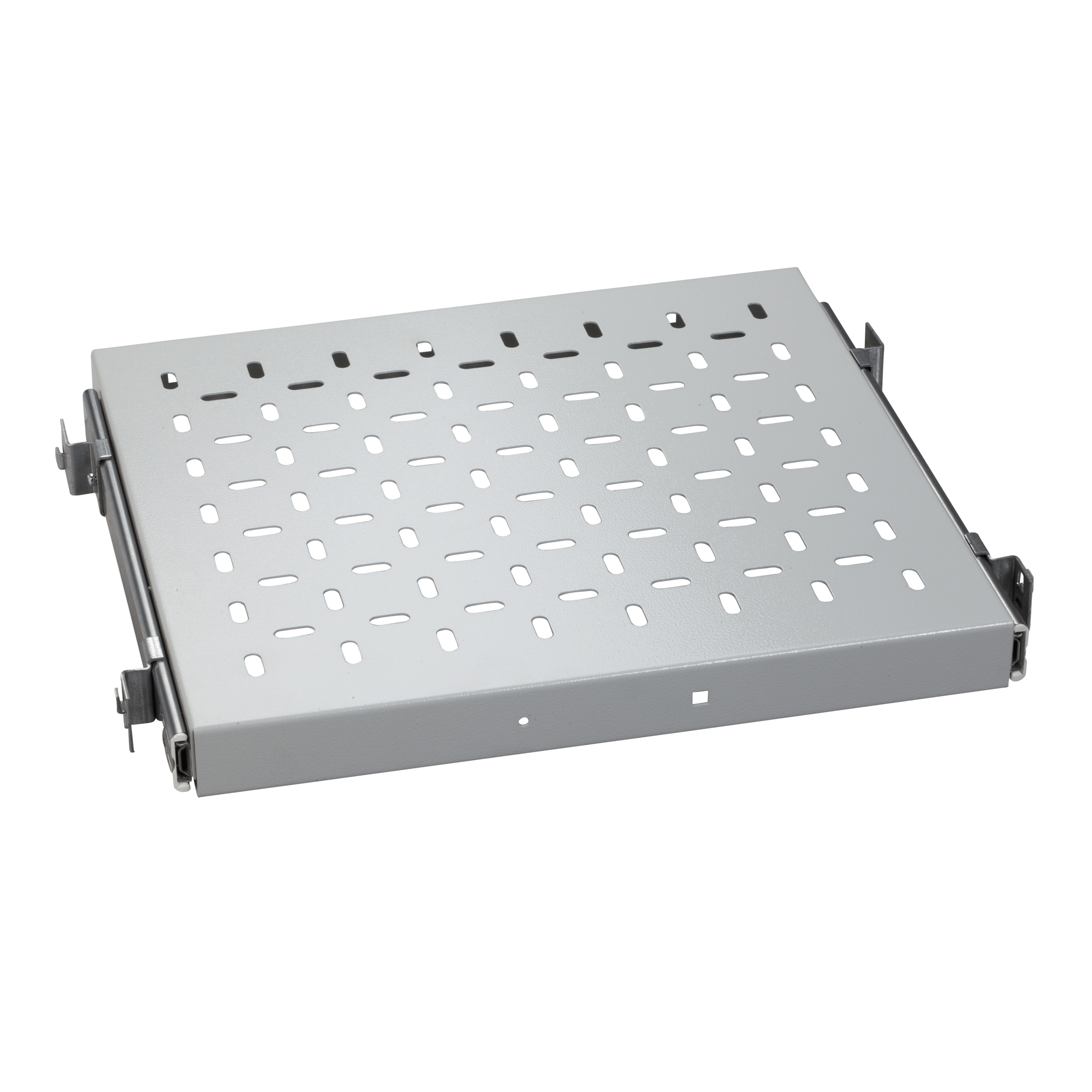 NSYBBT1U60P - Actassi - perforated tray - 1U - depth 800 mm Schneider Electric