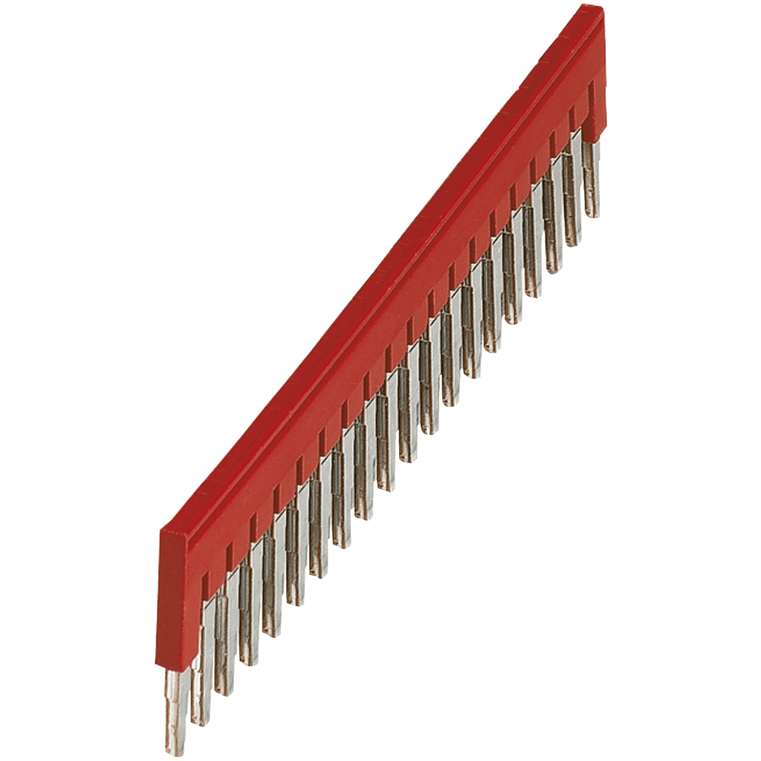 NSYTRAL420 - PLUG-IN BRIDGE, 20POINTS FOR 4MM² TERMINAL BLOCKS, RED Schneider Electric