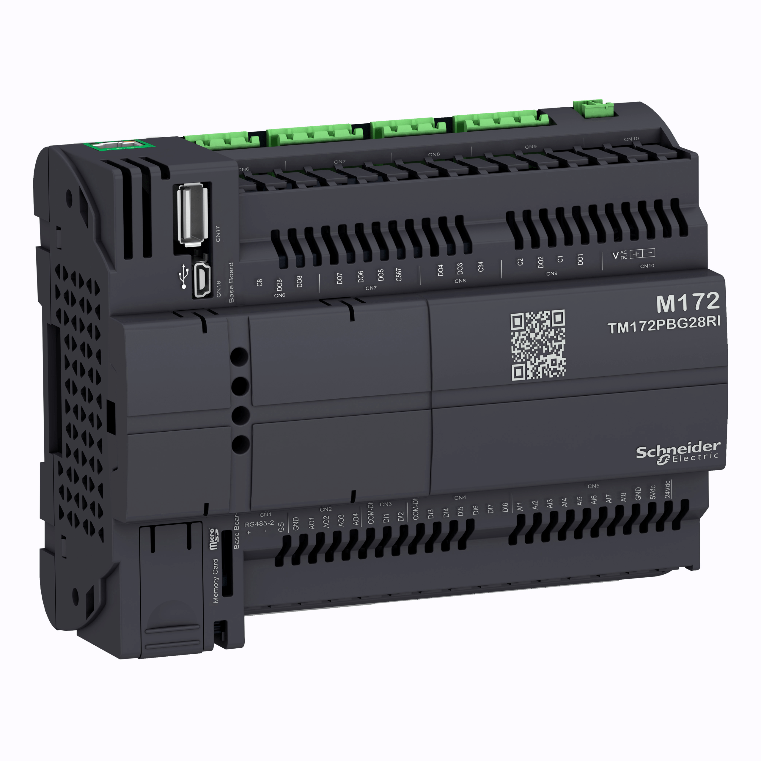 TM172PBG28RI – Modicon M172 Performance Blind 28 I/Os, Eth, Isolated | Schneider Electric