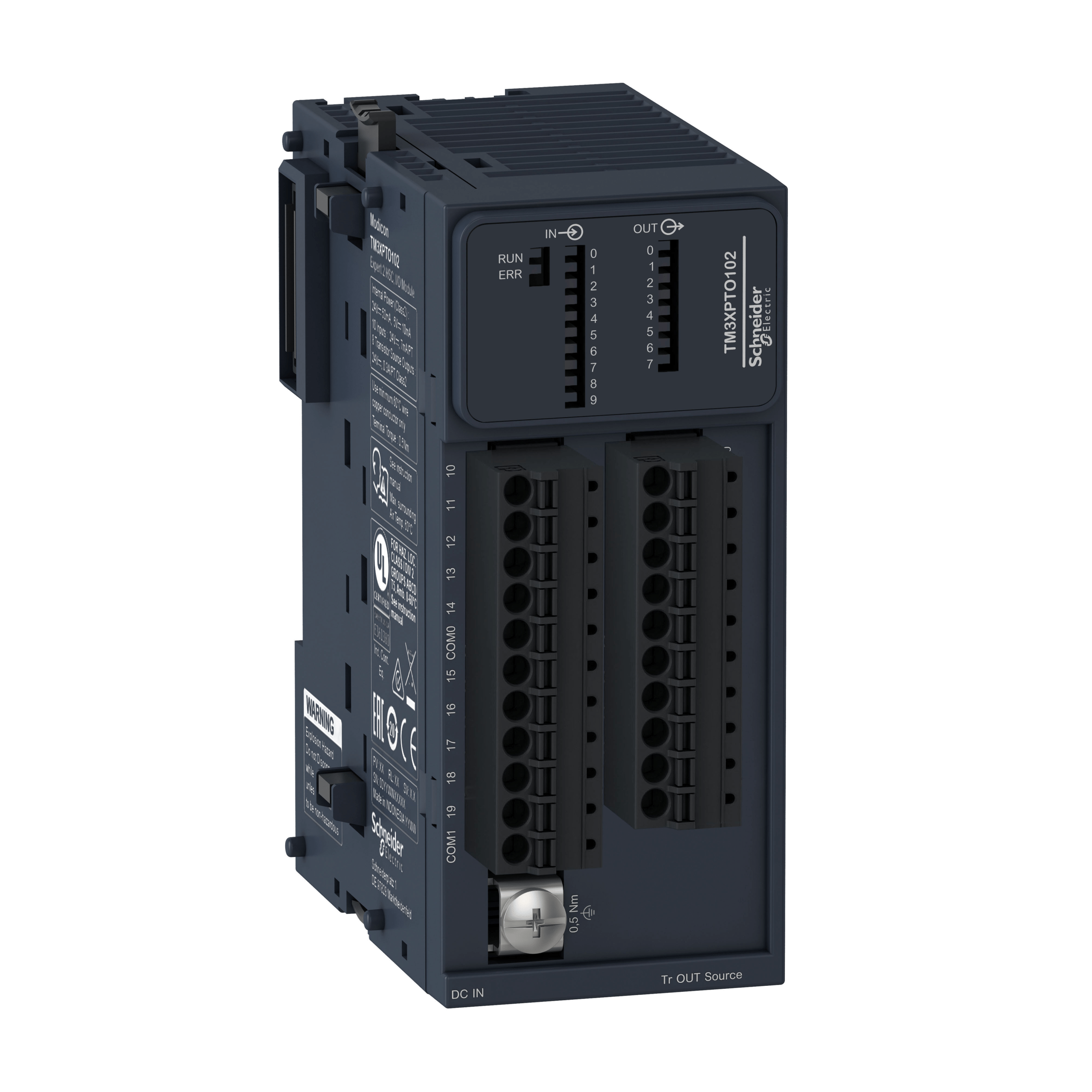 TM3XFHSC202G - Module hight speed counting, Modicon TM3, 2 channels HSC Event management, 10 inputs, 8 outputs (spring) Schneider Electric