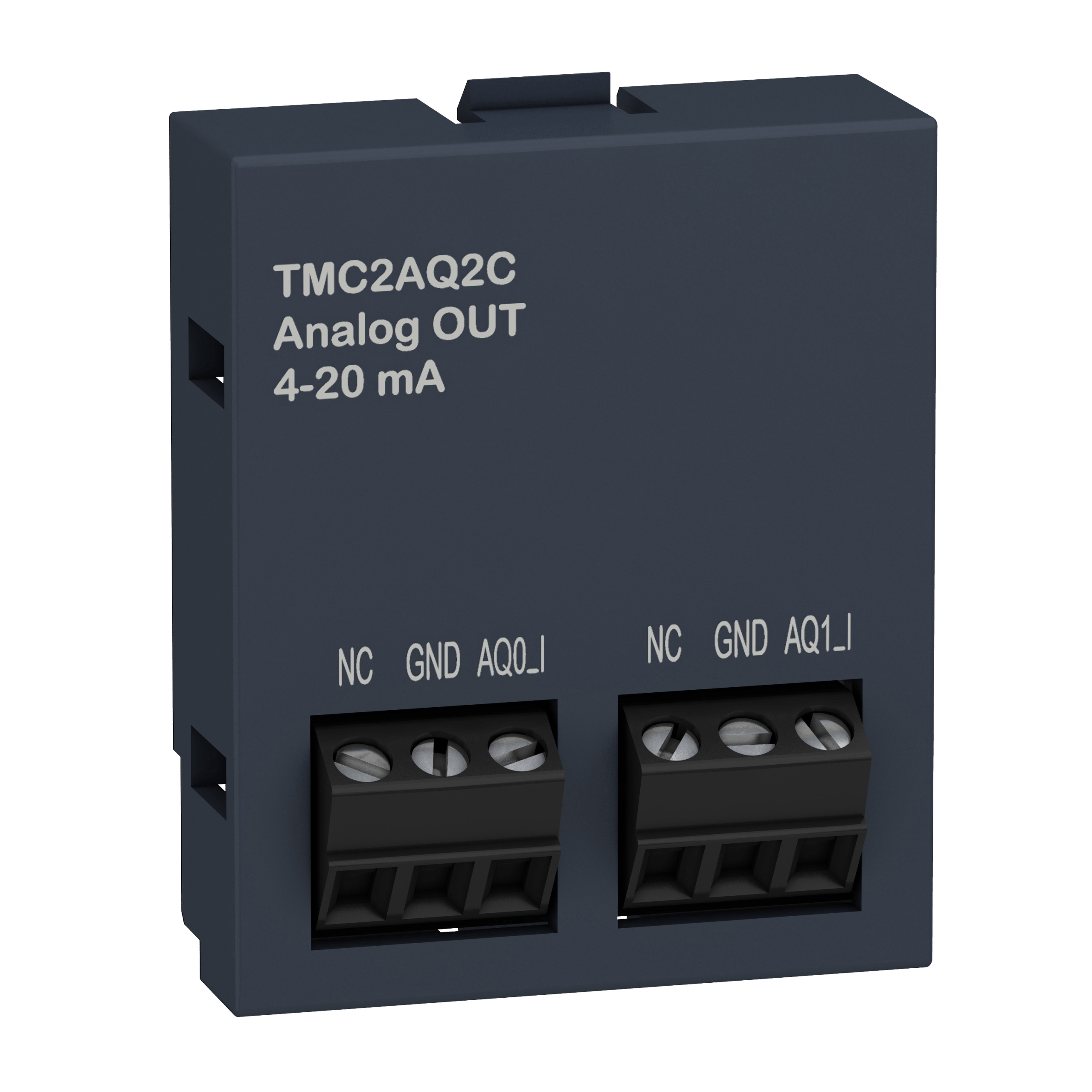 TMC2AQ2C - Analogue output cartridge, Modicon M221, 2 analog current outputs, I/O extension Schneider Electric