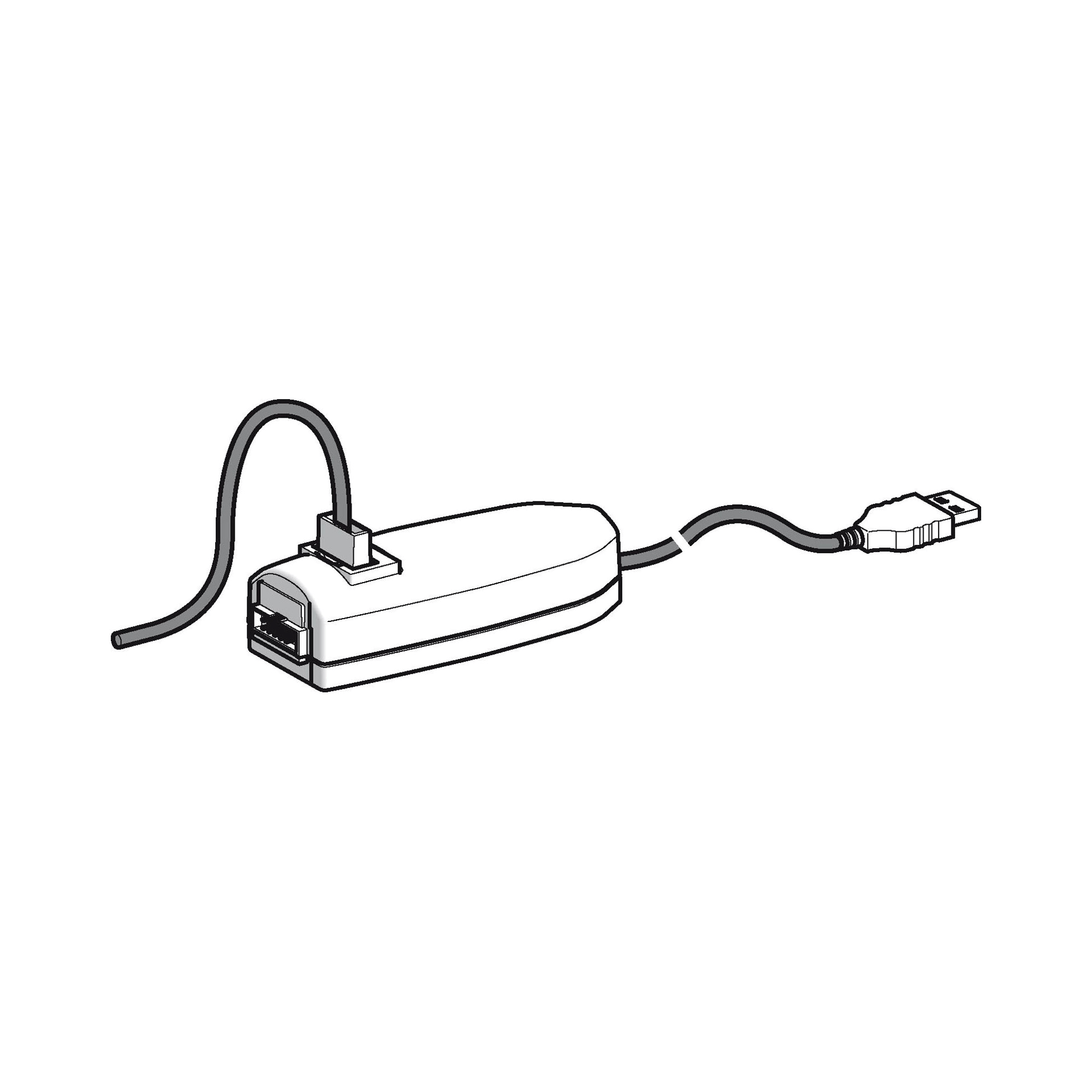 VW3L1V303 - commissioning USB to SPI cable - for stepper motor drive - 3 m Schneider Electric