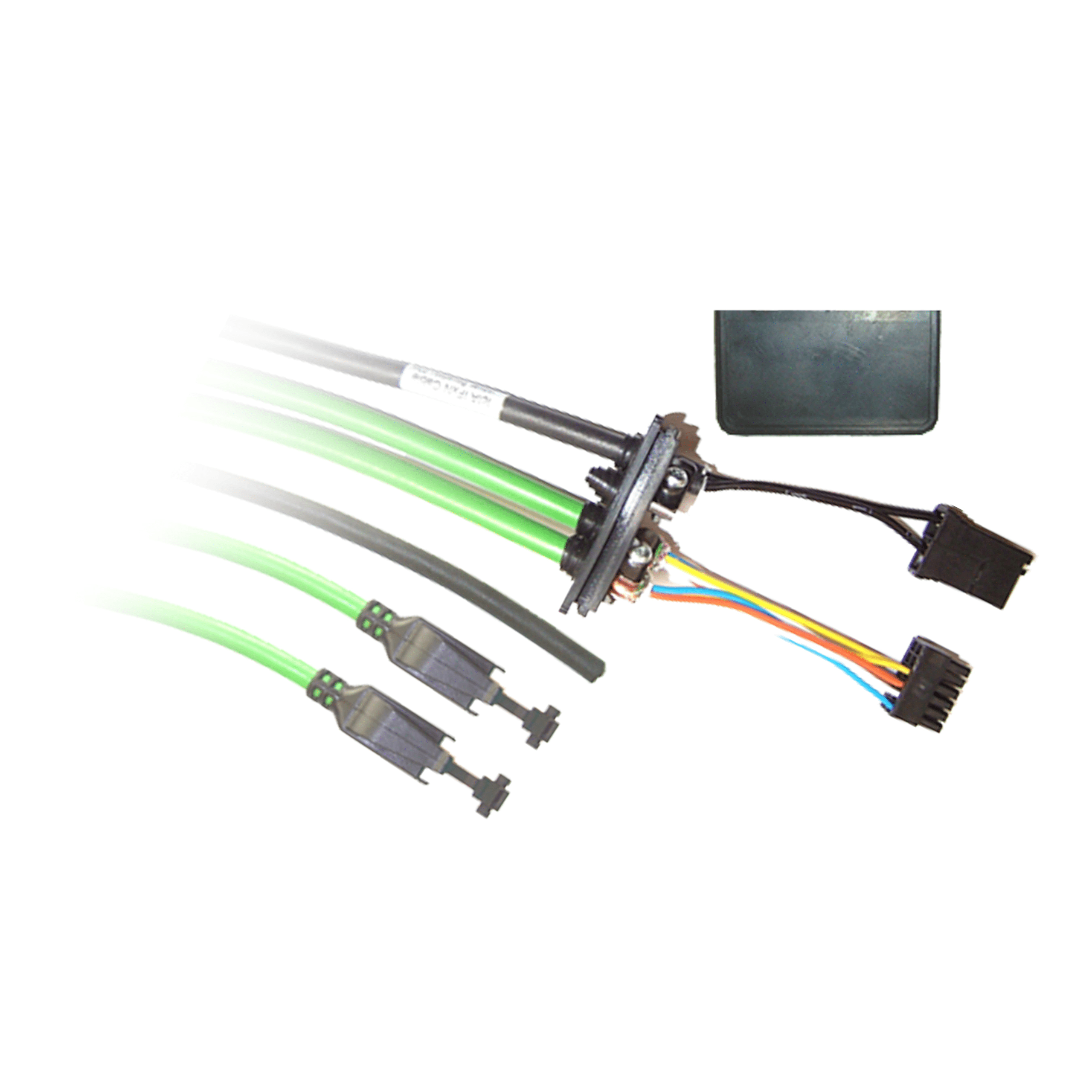 VW3L2K001R30 - pre-assembled cable kit for fieldbus interfaces and power supply - EtherCAT - 3m Schneider Electric