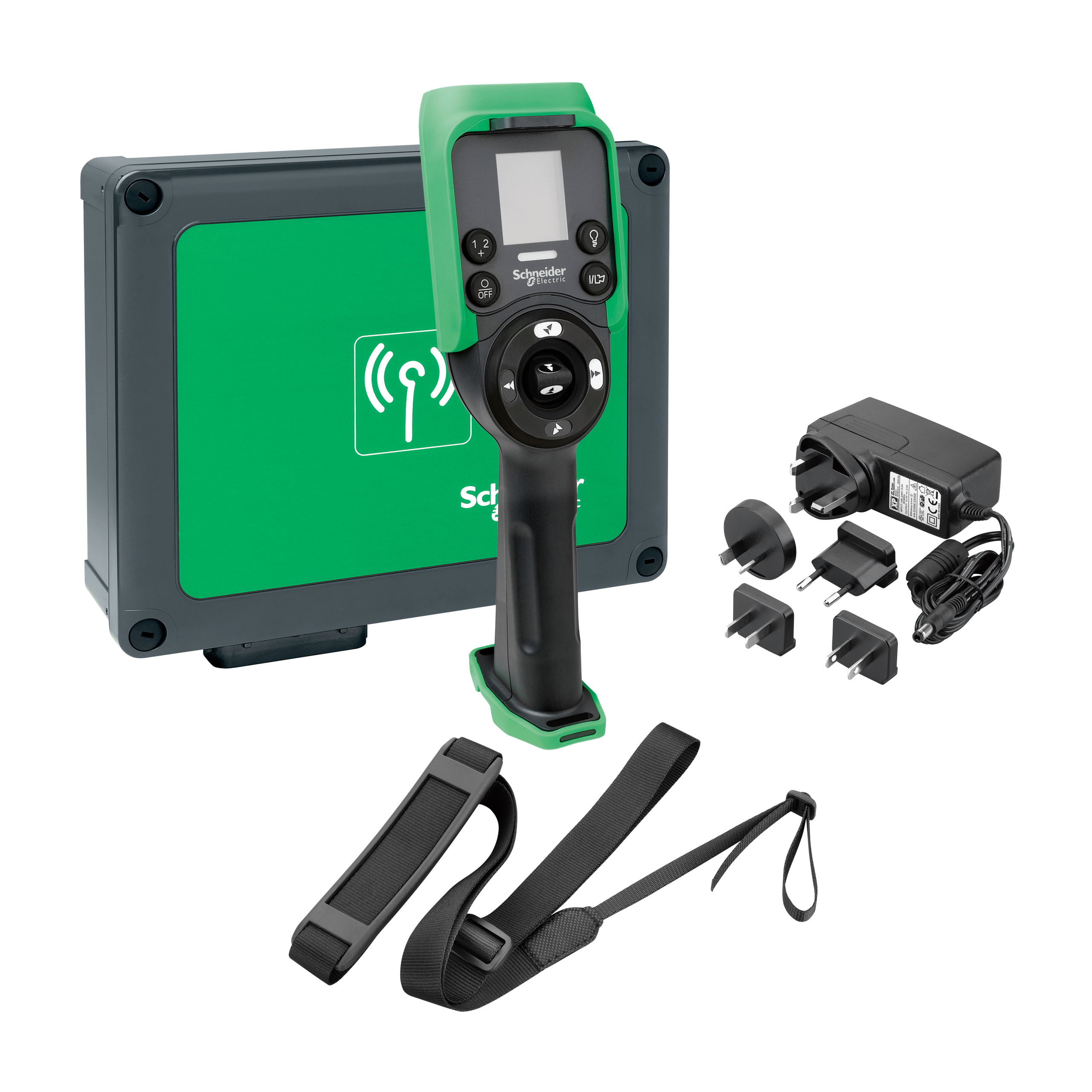XARSK8D18H - Harmony eXLhoist, standard, XARS8D18H system with charger, shoulder belt, cable USB/RJ45 and config software Schneider Electric