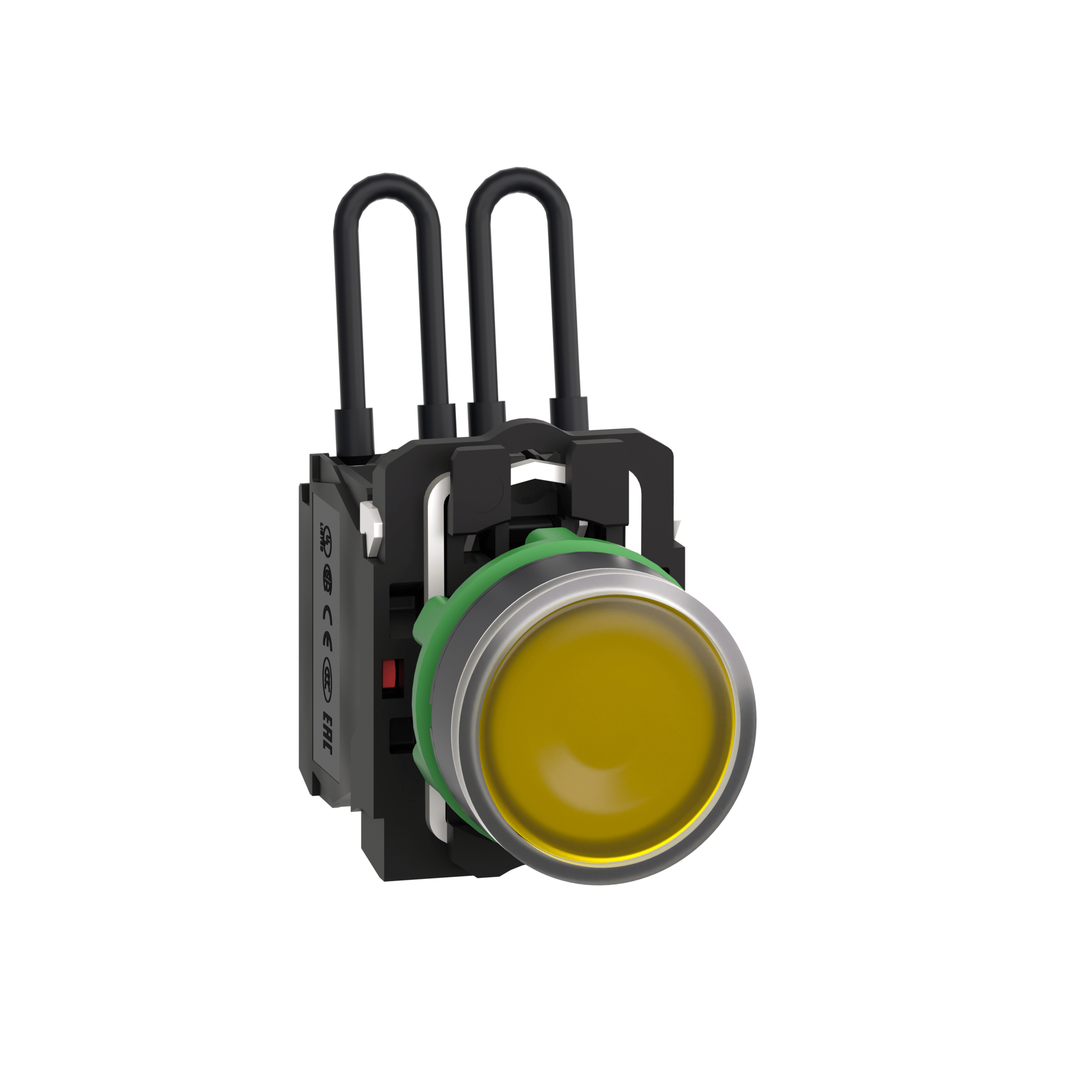 XB5AW28B5 - Push to test pilot light, Harmony XB5, 24 V amber Schneider Electric