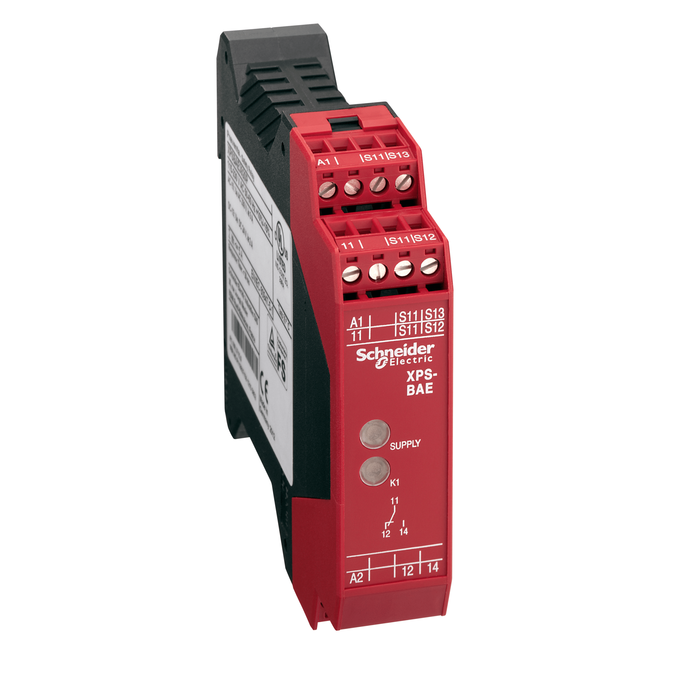 XPSBAE5120P - module XPSBAE - two - hand control IIIA - 24 V AC DC Schneider Electric