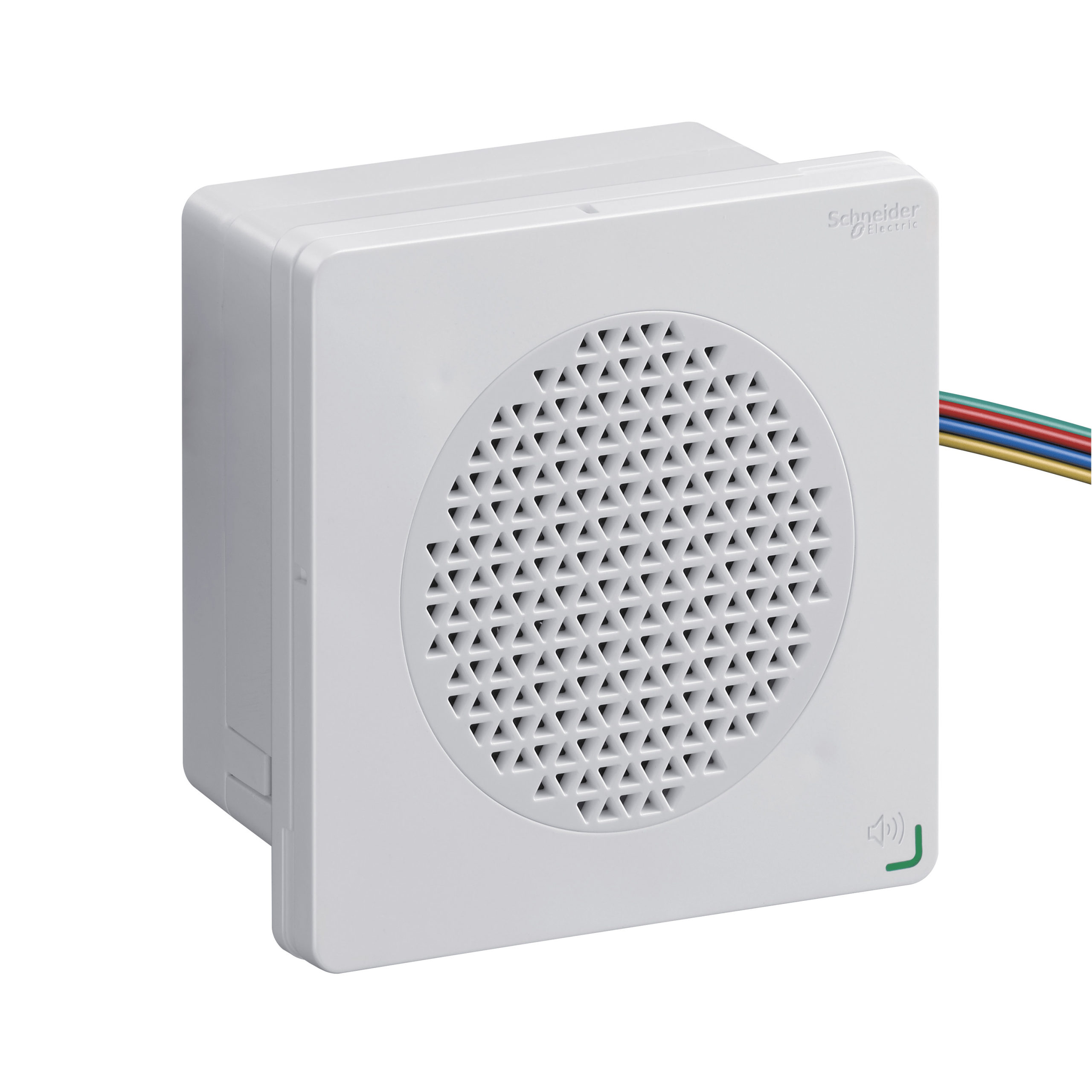 XVSV9MWN - Harmony XVS, Editable voice alarms, white, mounting 96 mm DIN rail, NPN, 100...230V AC Schneider Electric