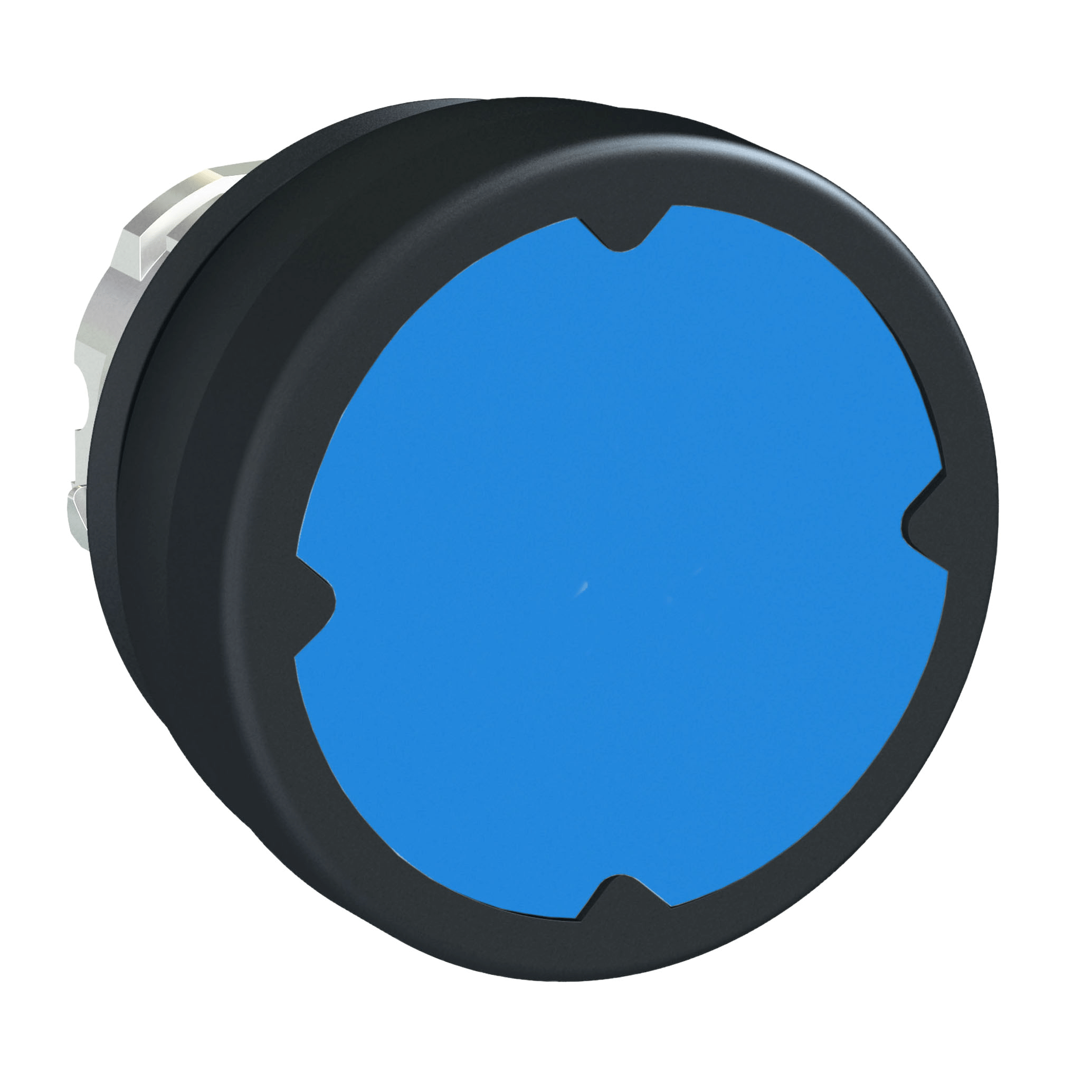 ZB4BC680 – Head for push button, Harmony XB4, pushbutton harsh environment, dark blue, without marking | Schneider Electric
