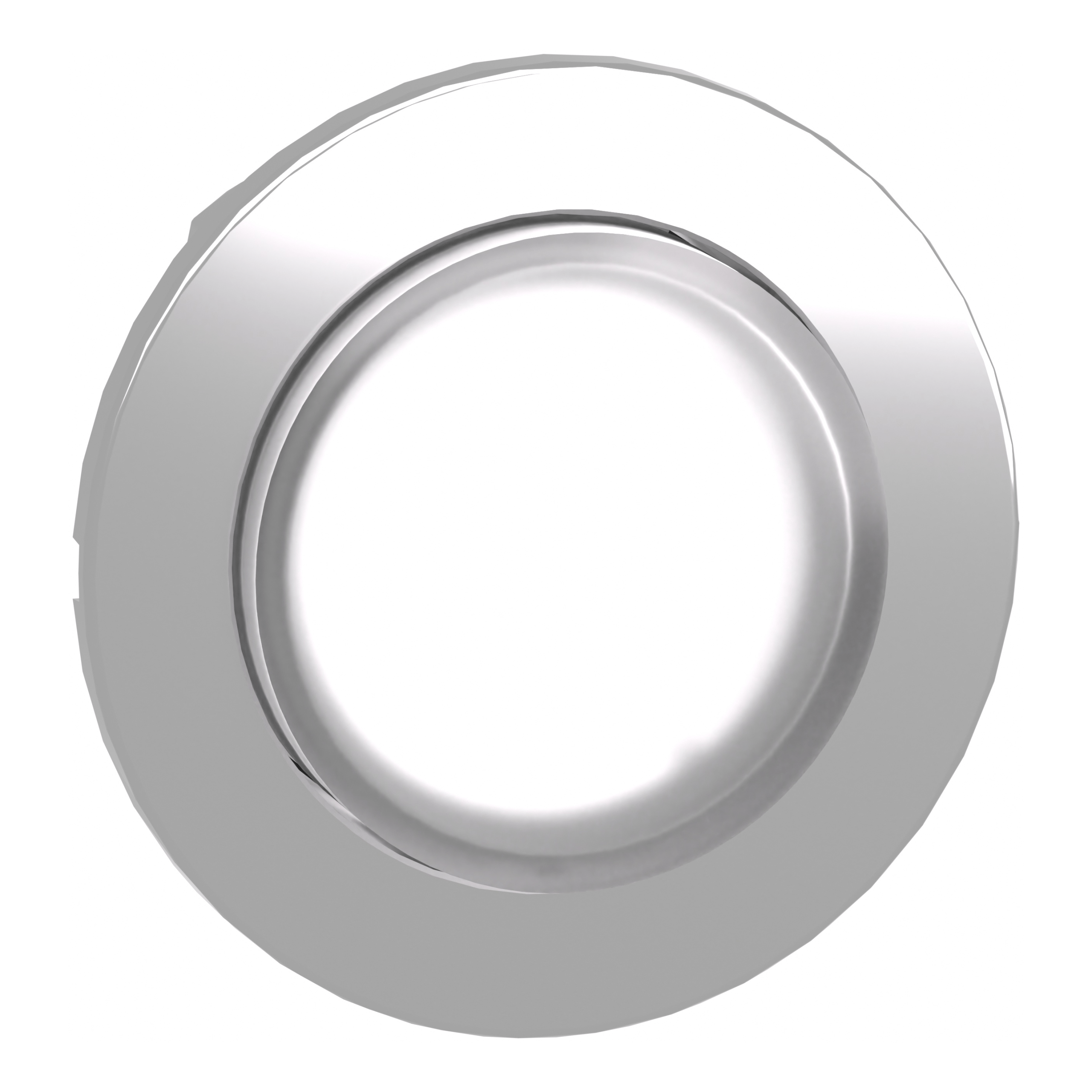 ZB4FH13 – Head for illuminated push button, Harmony XB4, flush mounted white projecting illum pushbutton integral LED push | Schneider Electric