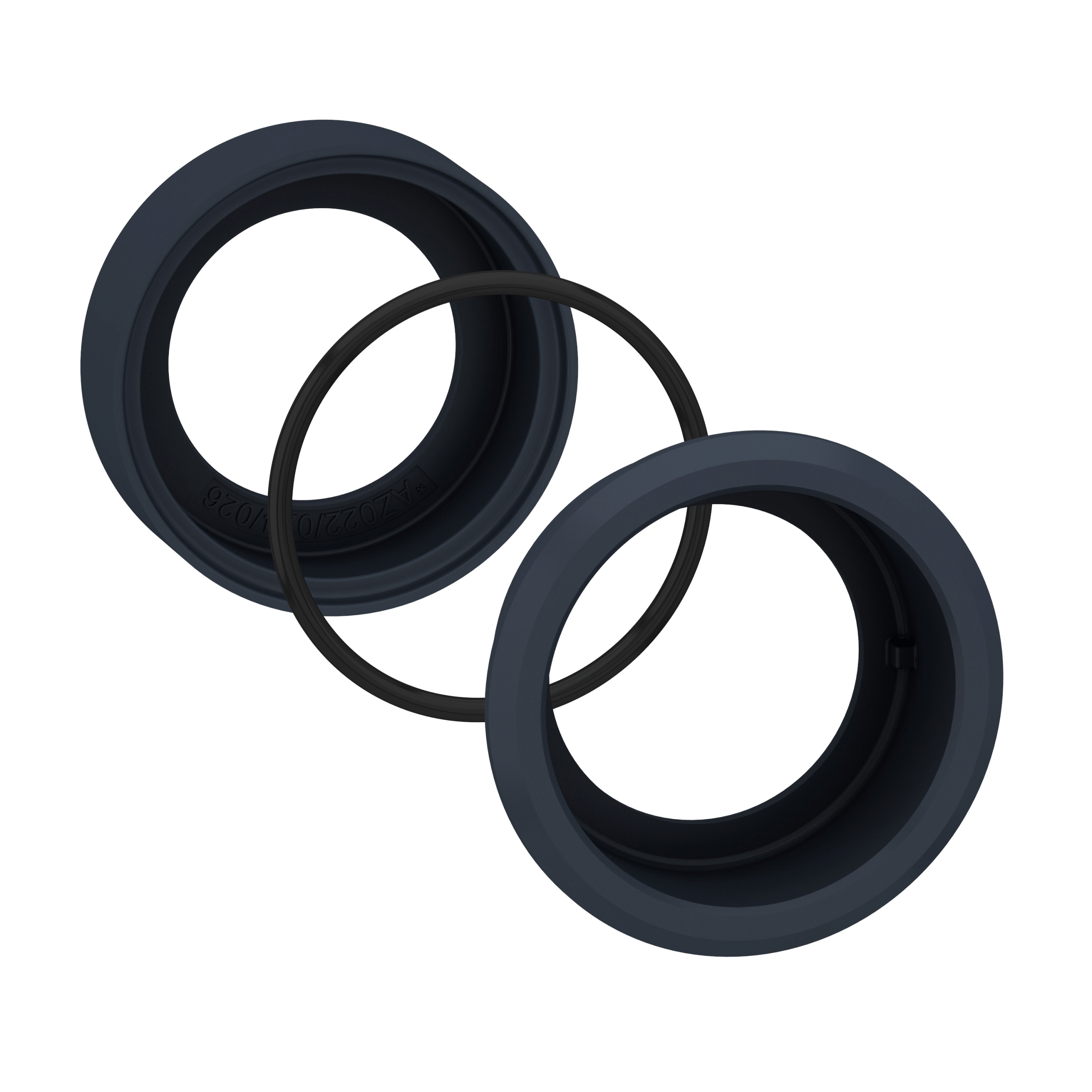 Harmony XB5, Flush mounting kit Ø30 for push buttons and pilot lights Ø22, plastic