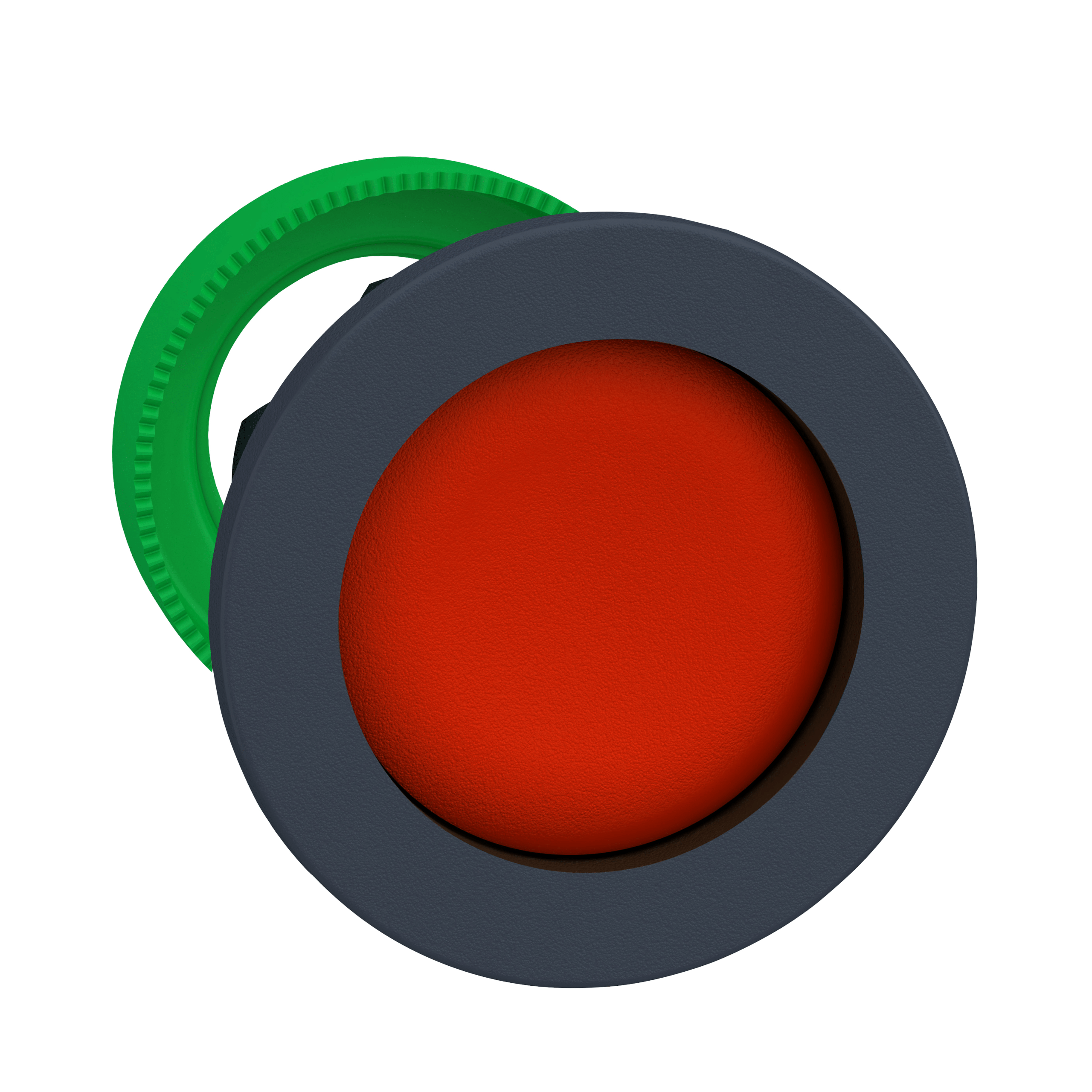 ZB5FA46 – Head for non illuminated push button, Harmony XB5, XB4, flush mounted red pushbutton recessed | Schneider Electric
