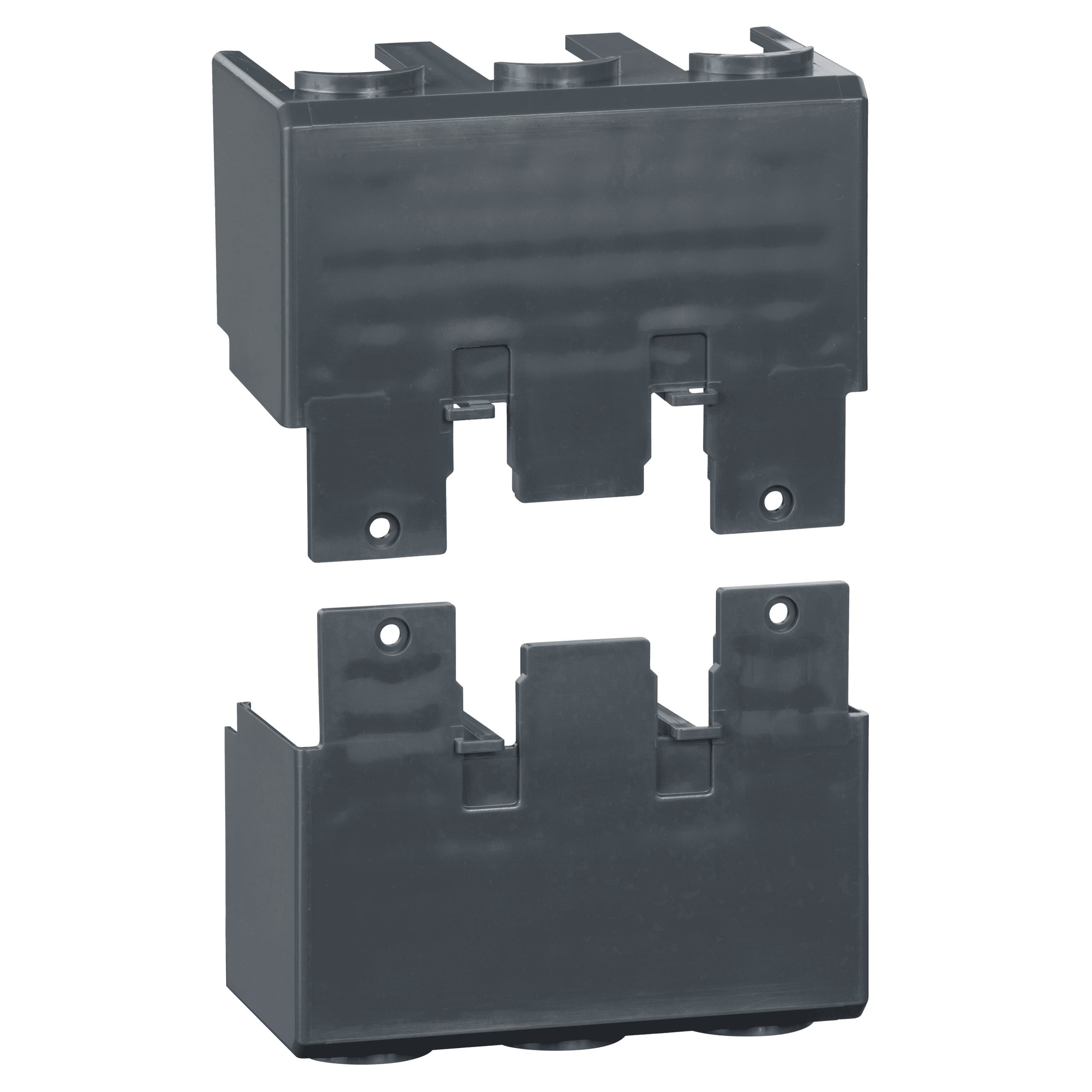 terminal shield - 3 poles - for EZC250/EZCV250 - set of 2 Schneider Electric