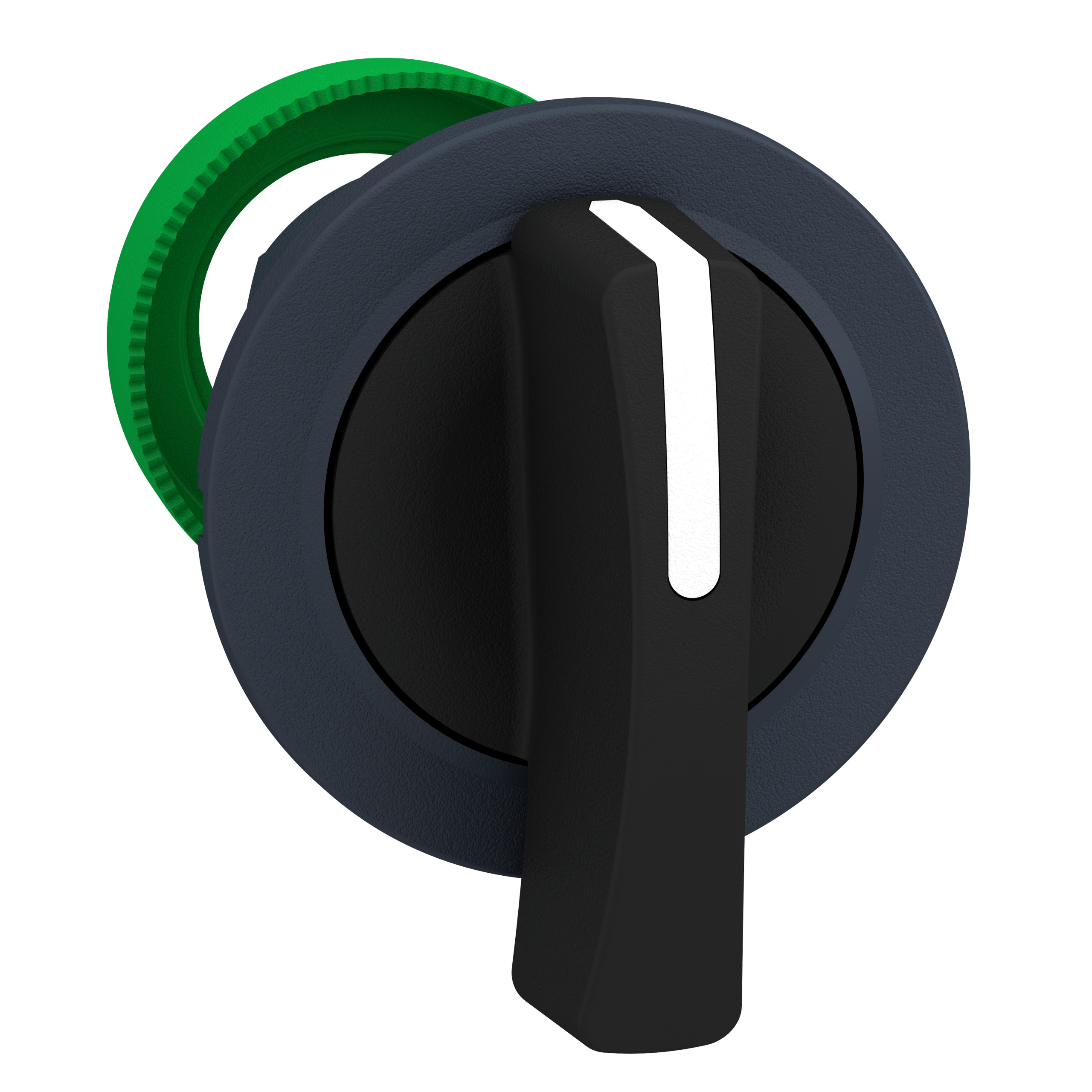 ZB5FJ2 – Head for selector switch, Harmony XB5, flush mounted black long handle 2 pos stay put | Schneider Electric